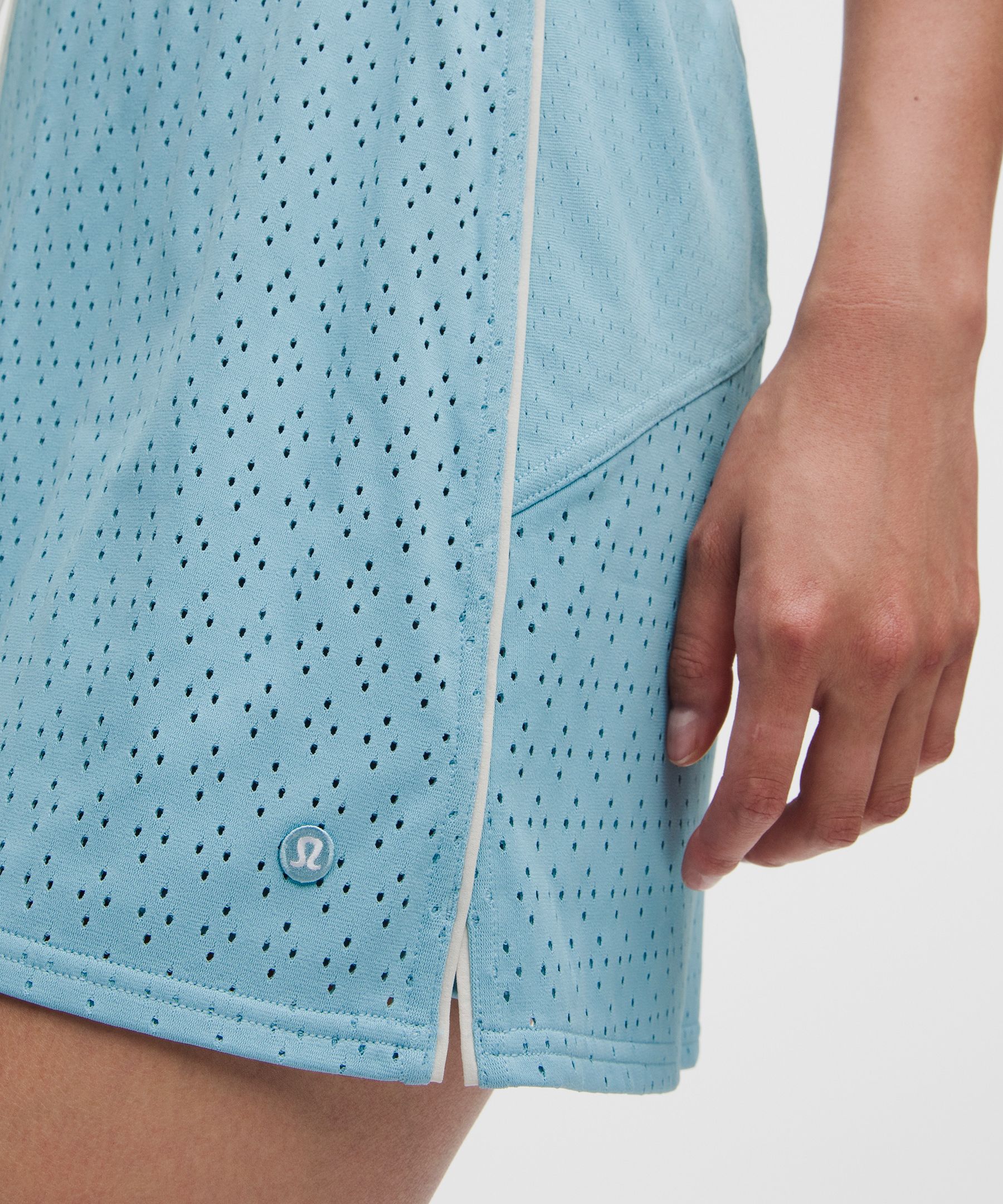 Ace Advantage High-Rise Knit Mesh Tennis Skirt