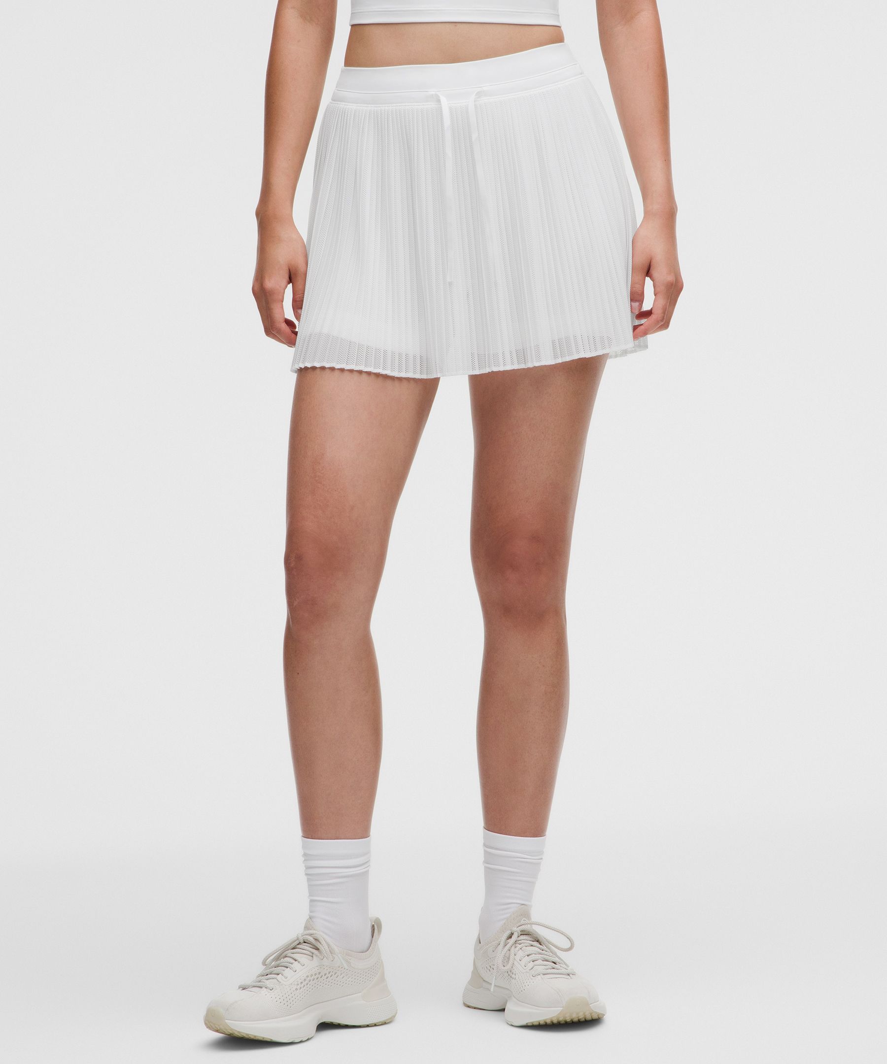 Jupe de tennis Ace Advantage pliss&eacute;e taille haute *Standard