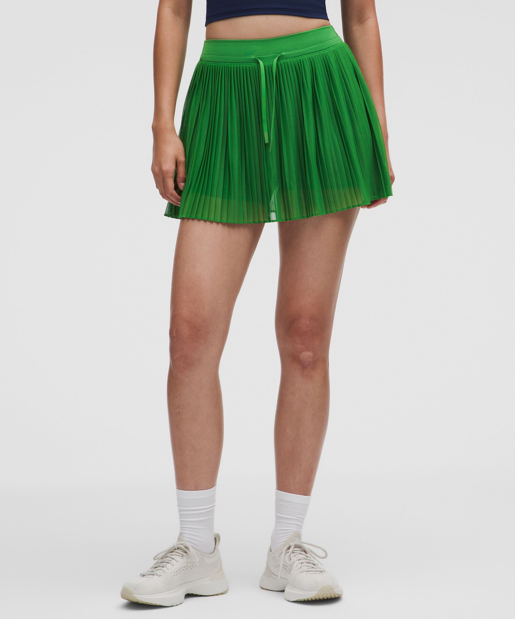 Falda plisada Ace Advantage para tenis de cintura alta *Regular