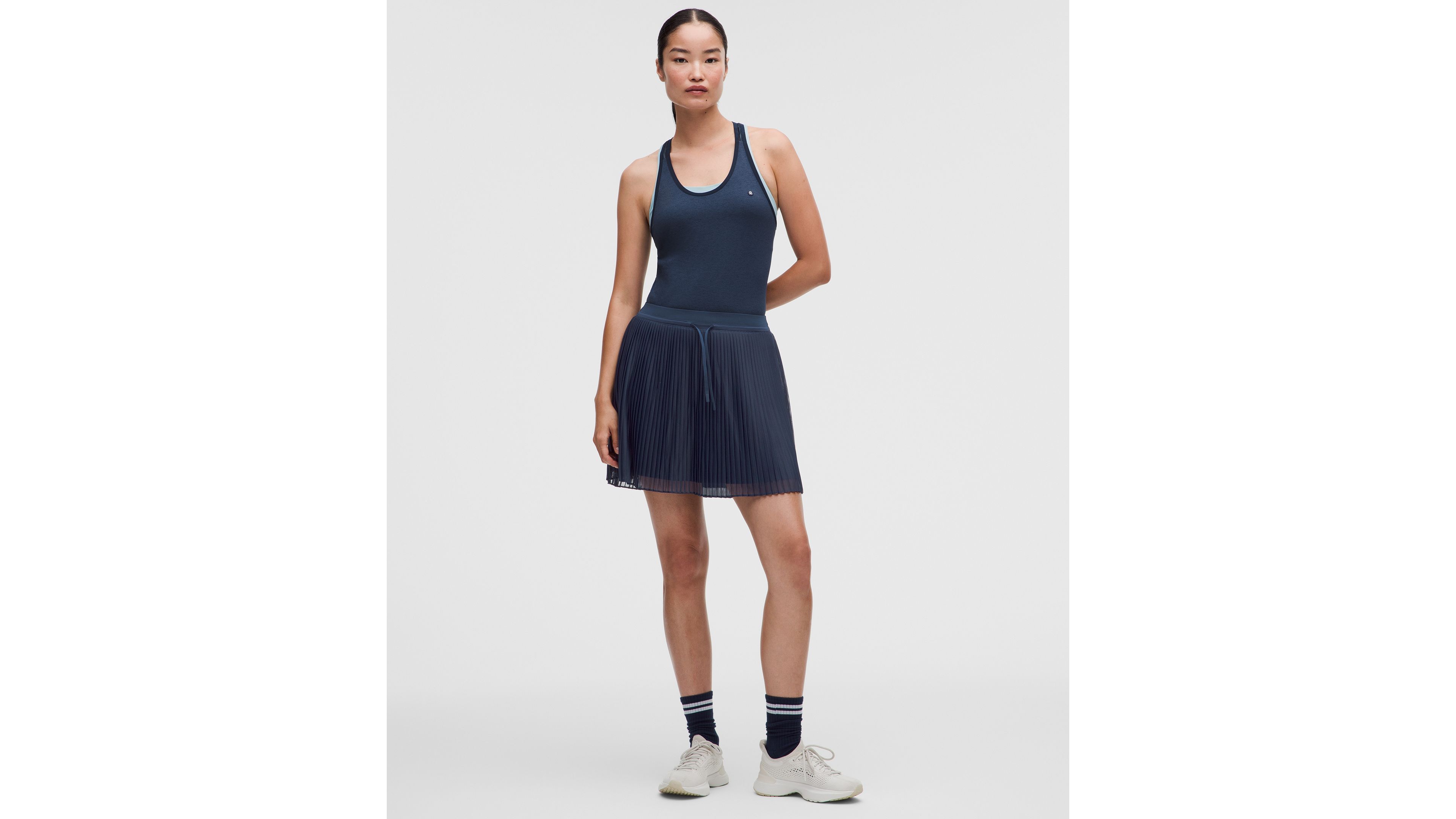 Ace Advantage High-Rise Pleated Tennis Skirt *Long
