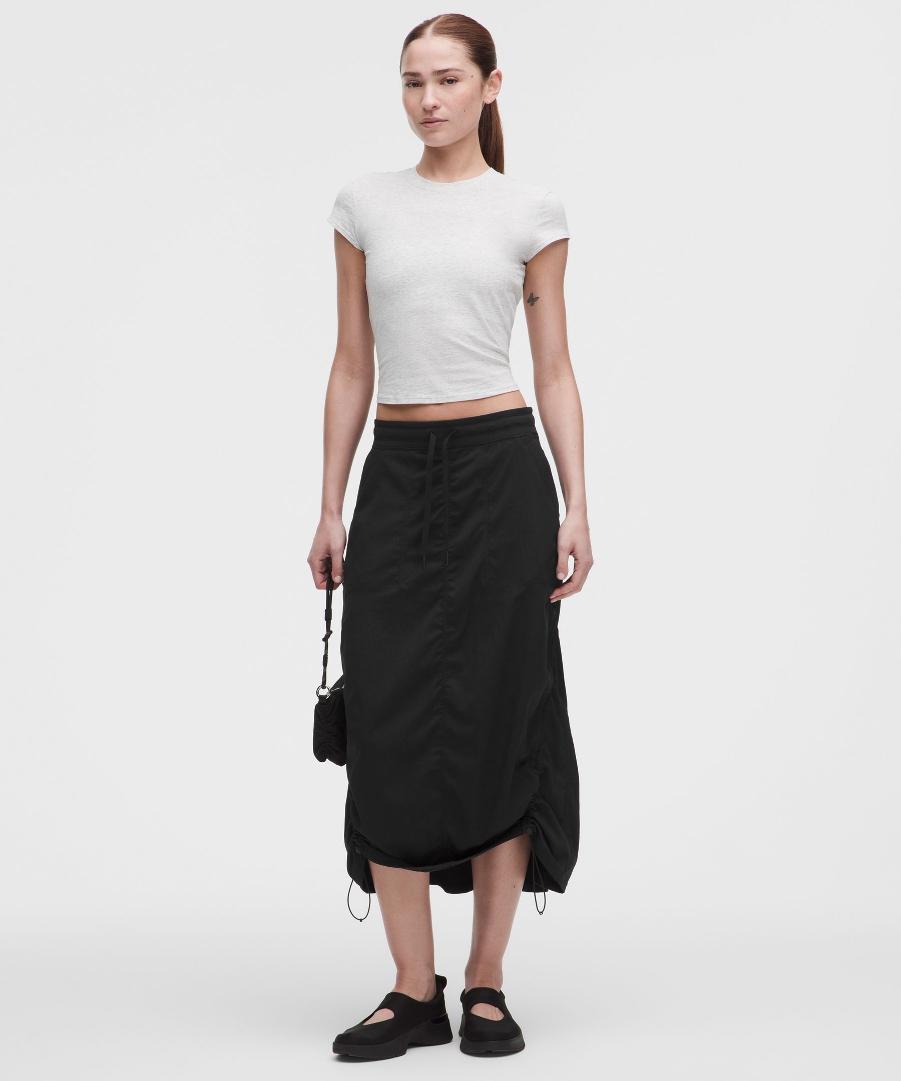 Dance Studio Mid-Rise Midi Skirt