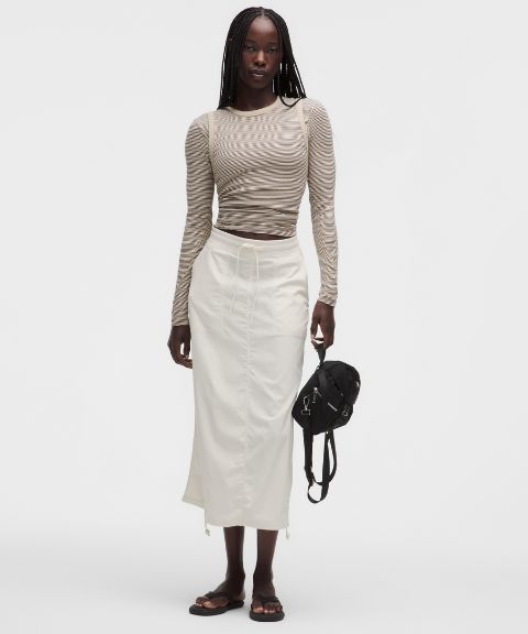 Lululemon Dance Studio Mid-Rise Midi Skirt