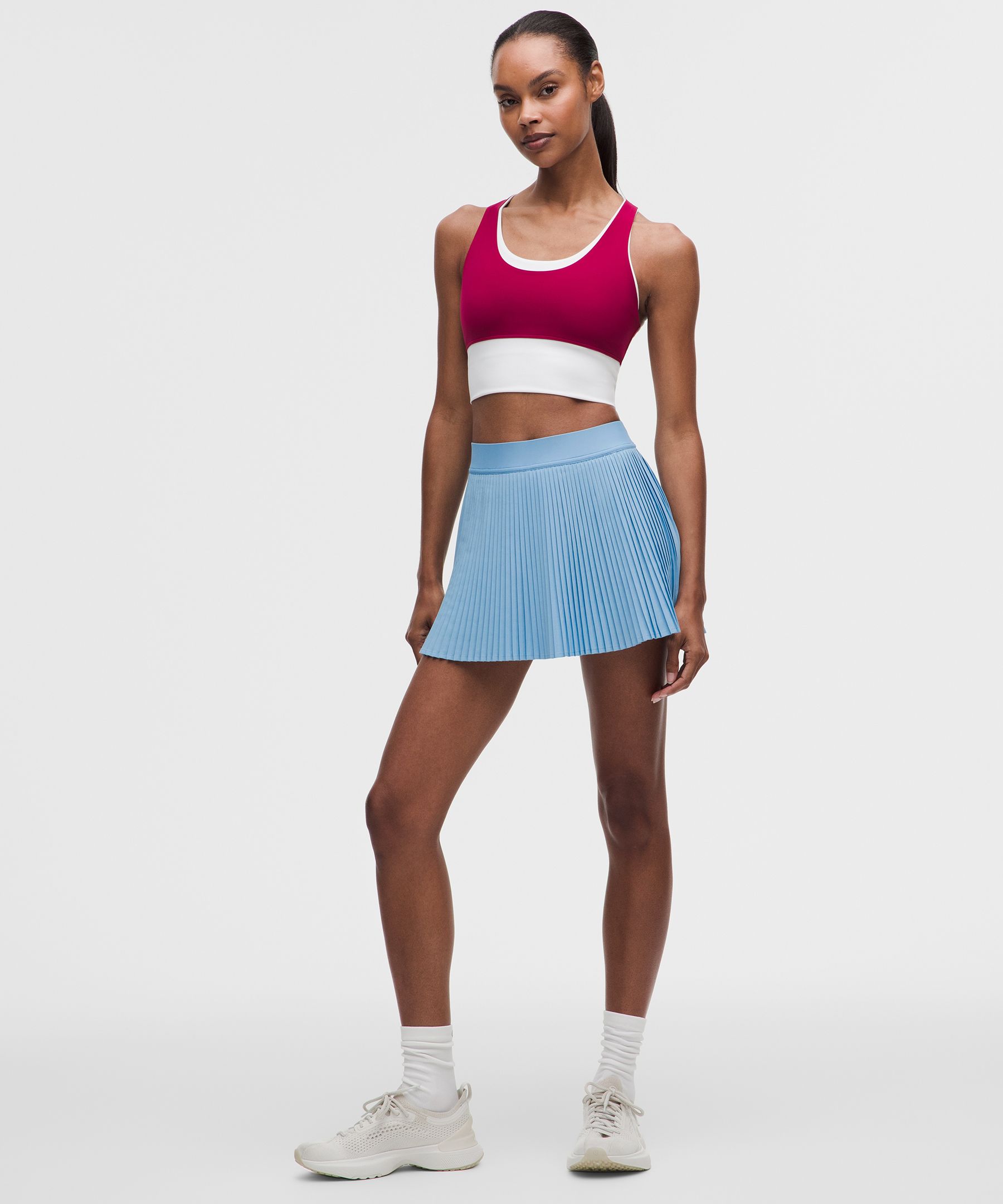Falda de talle alto RePleat para tenis