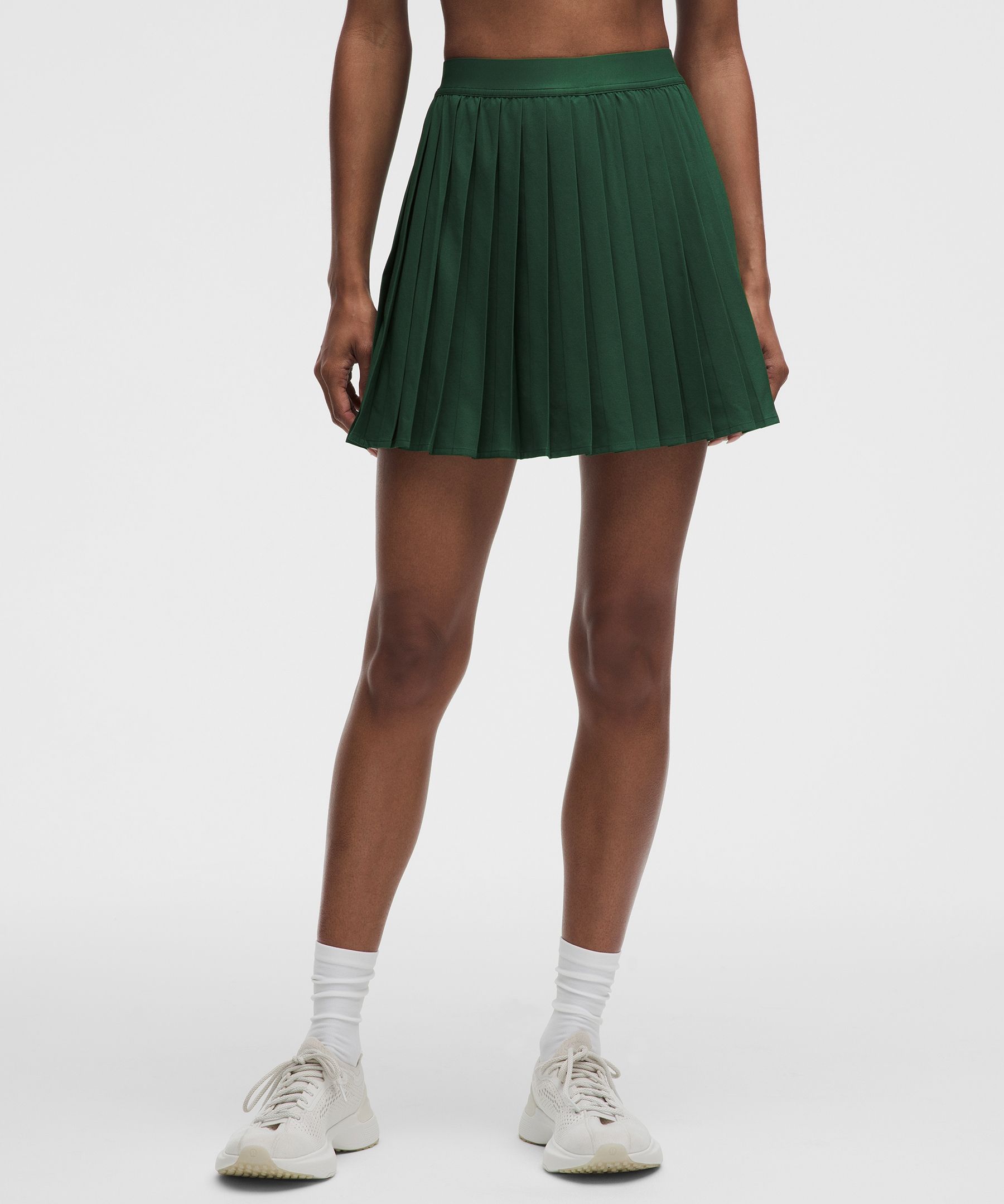 High-Rise Pleated Tennis Skirt