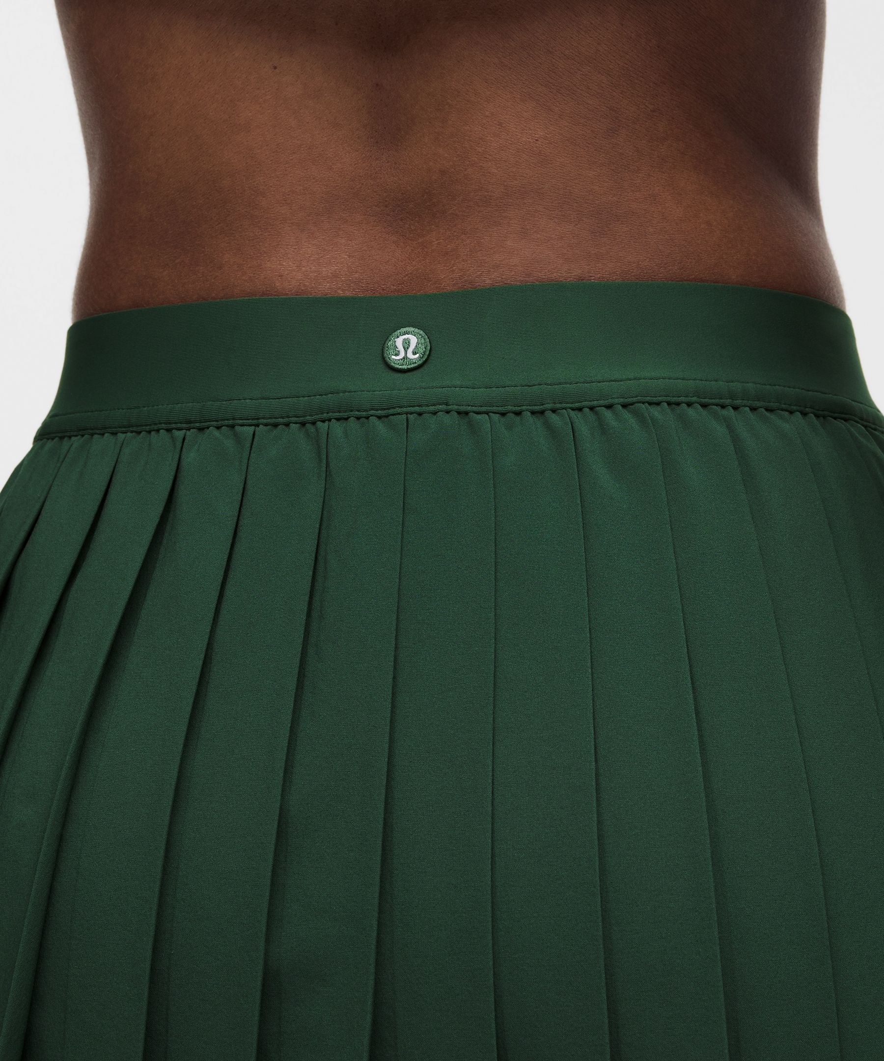 High-Rise Pleated Tennis Skirt