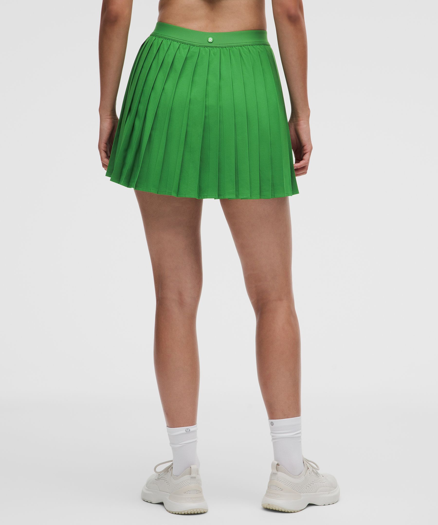 High-Rise Pleated Tennis Skirt