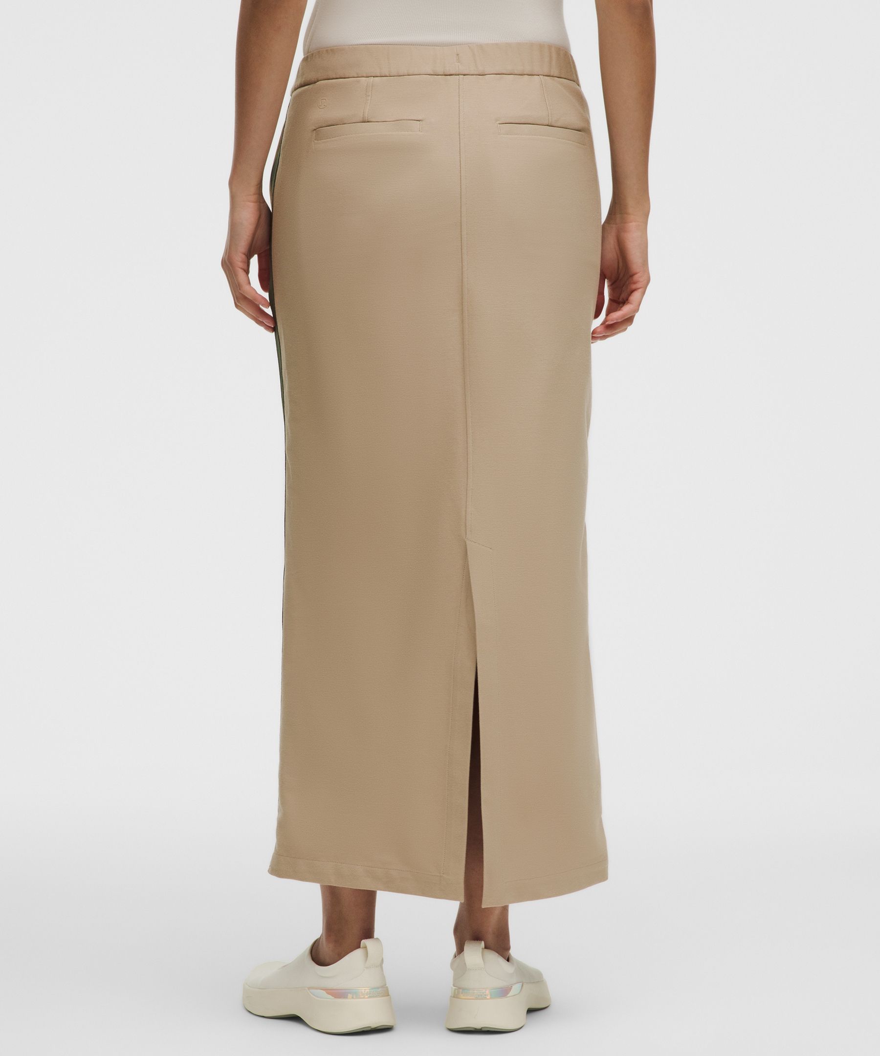 Light Utilitech Twill Mid-Rise Maxi Skirt