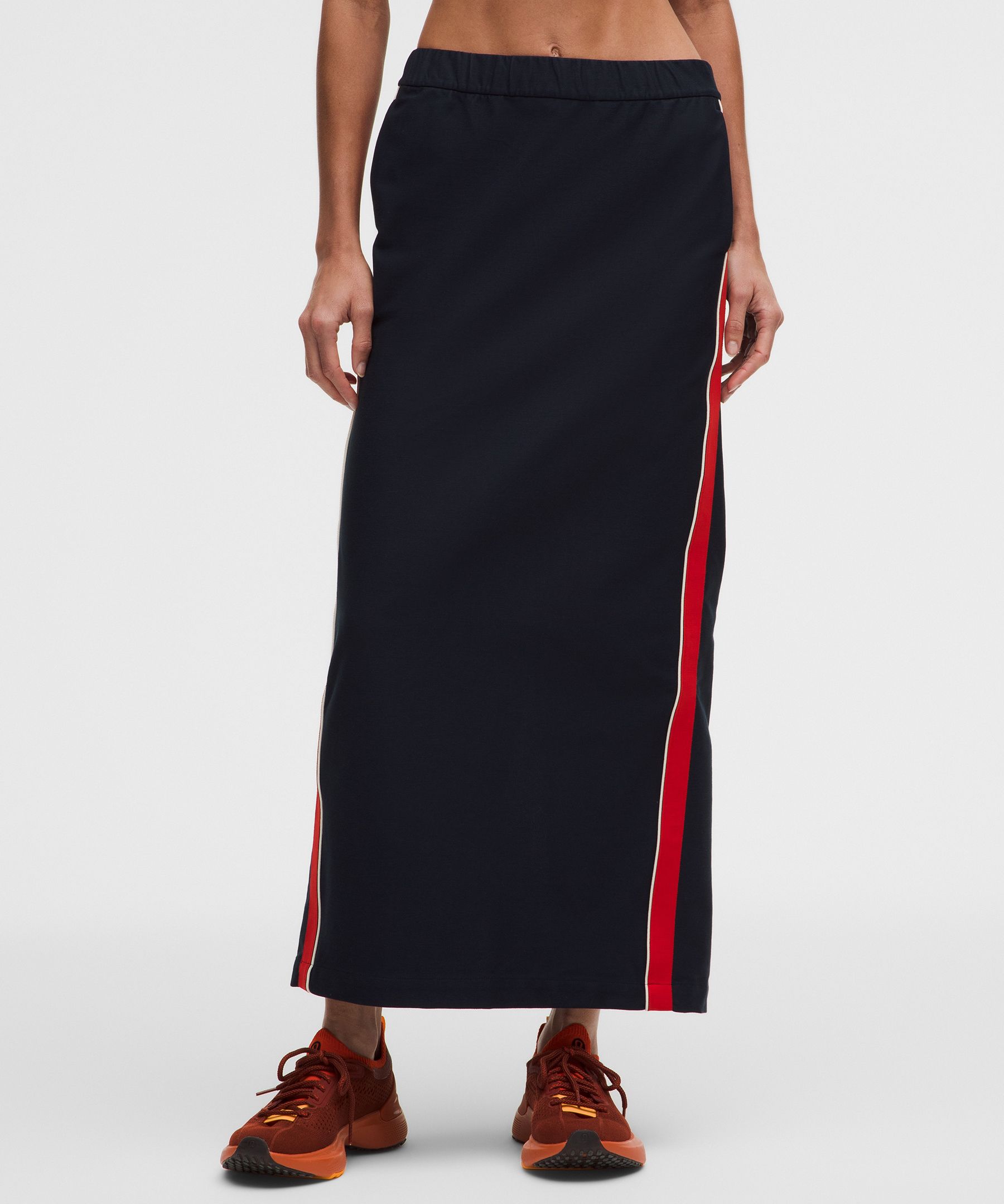 Light Utilitech Twill Mid-Rise Maxi Skirt