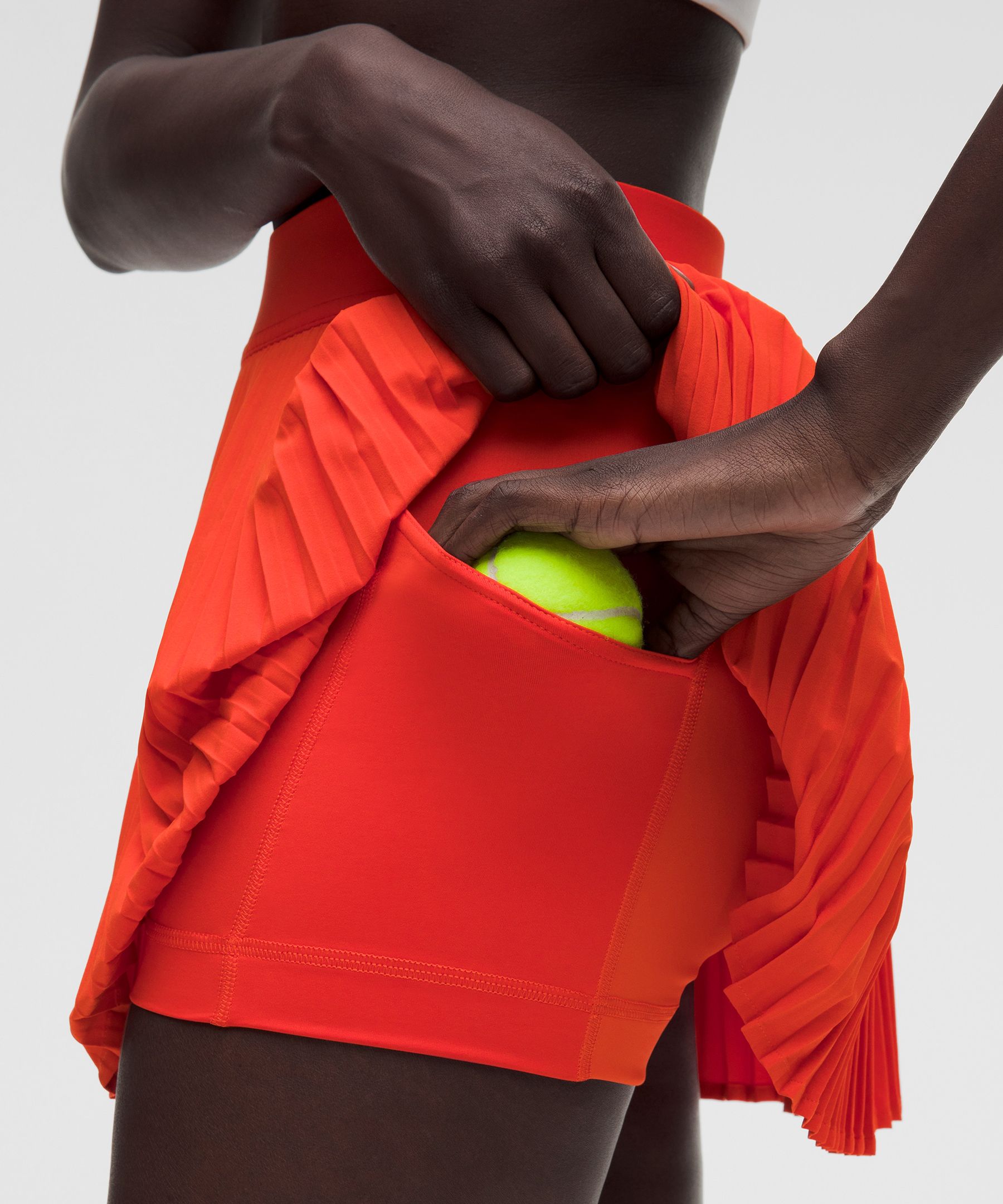 Jupe de tennis pliss&eacute;e taille haute RePleat