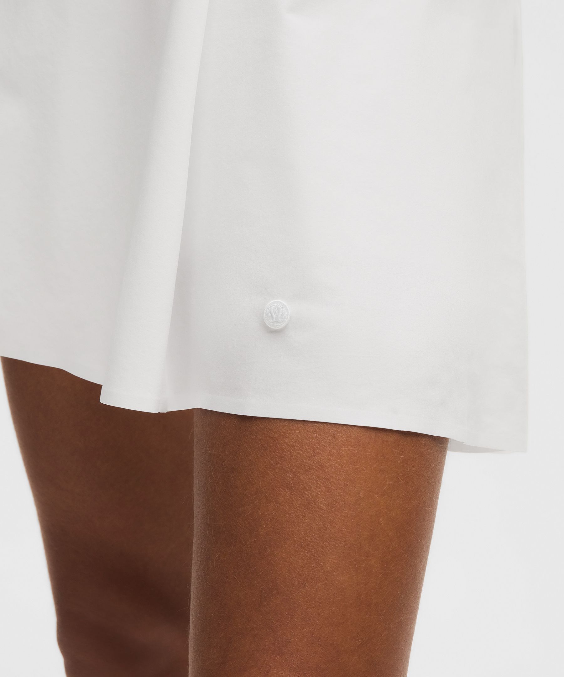 A-Line Side-Pleat Tennis Skirt *Long