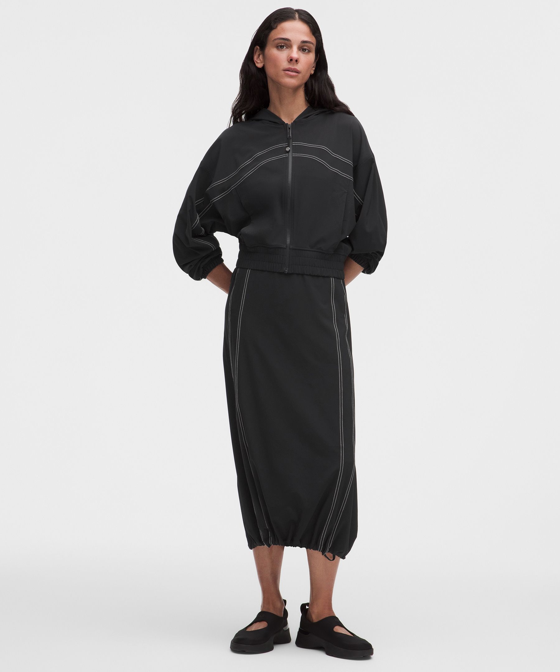 lululemon – Women’s Define High-Rise Midi Skirt Swift – Color Black – Size Large