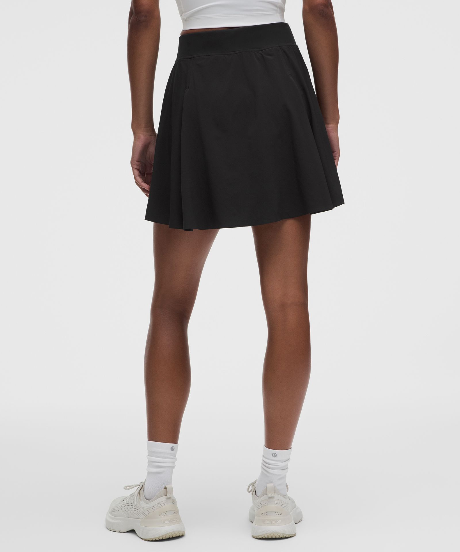 Женская теннисная юбка Lululemon A-Line Side-Pleat удлинённая — фото 3