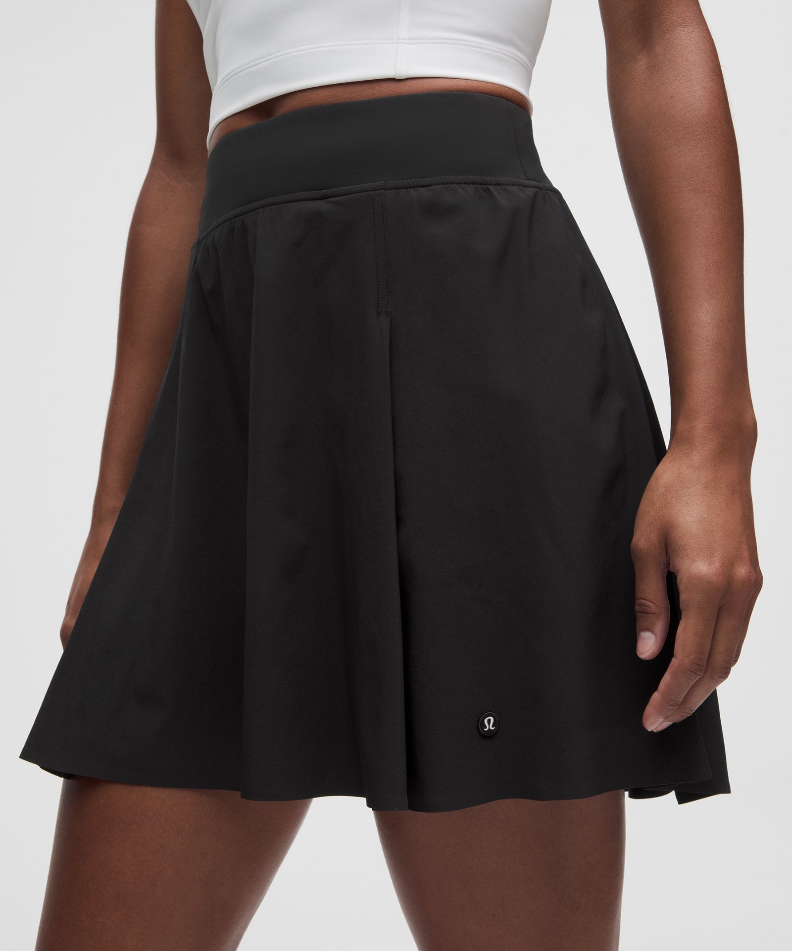 Женская теннисная юбка Lululemon A-Line Side-Pleat удлинённая — фото 5