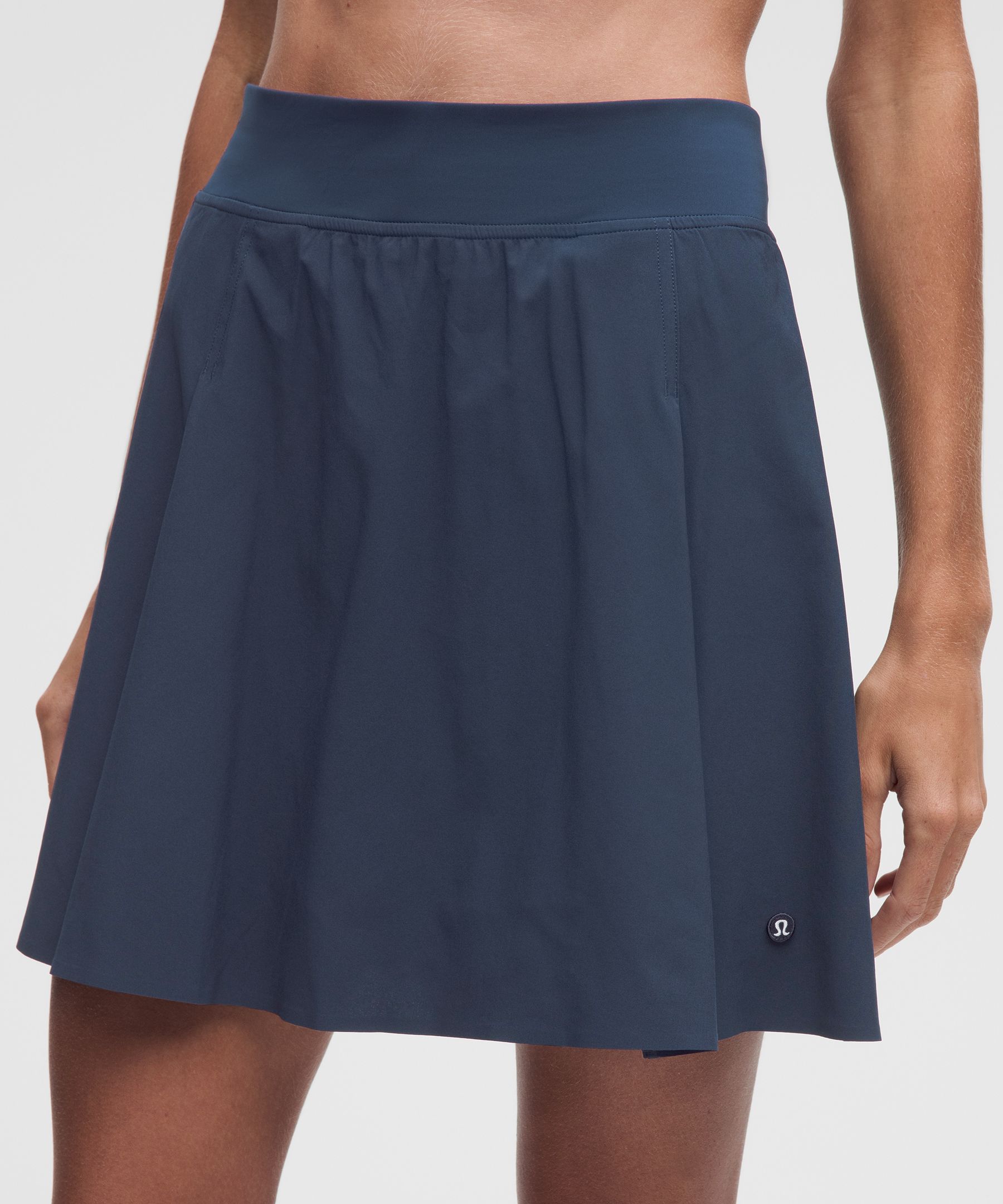 A-Line Side-Pleat Tennis Skirt