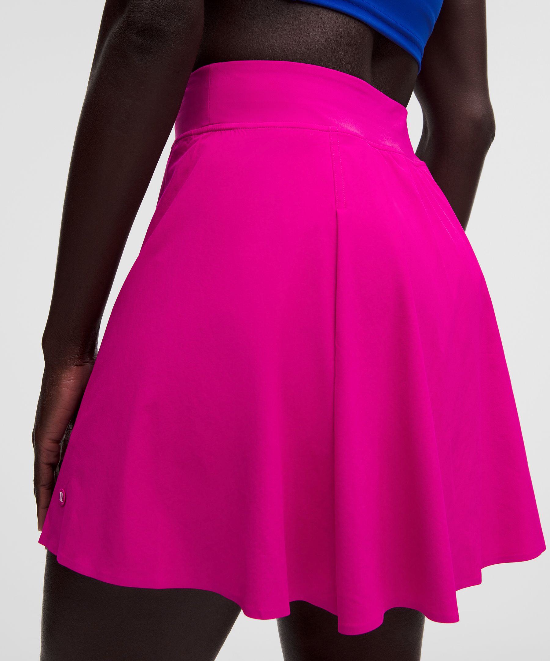 A-Line Side-Pleat Tennis Skirt