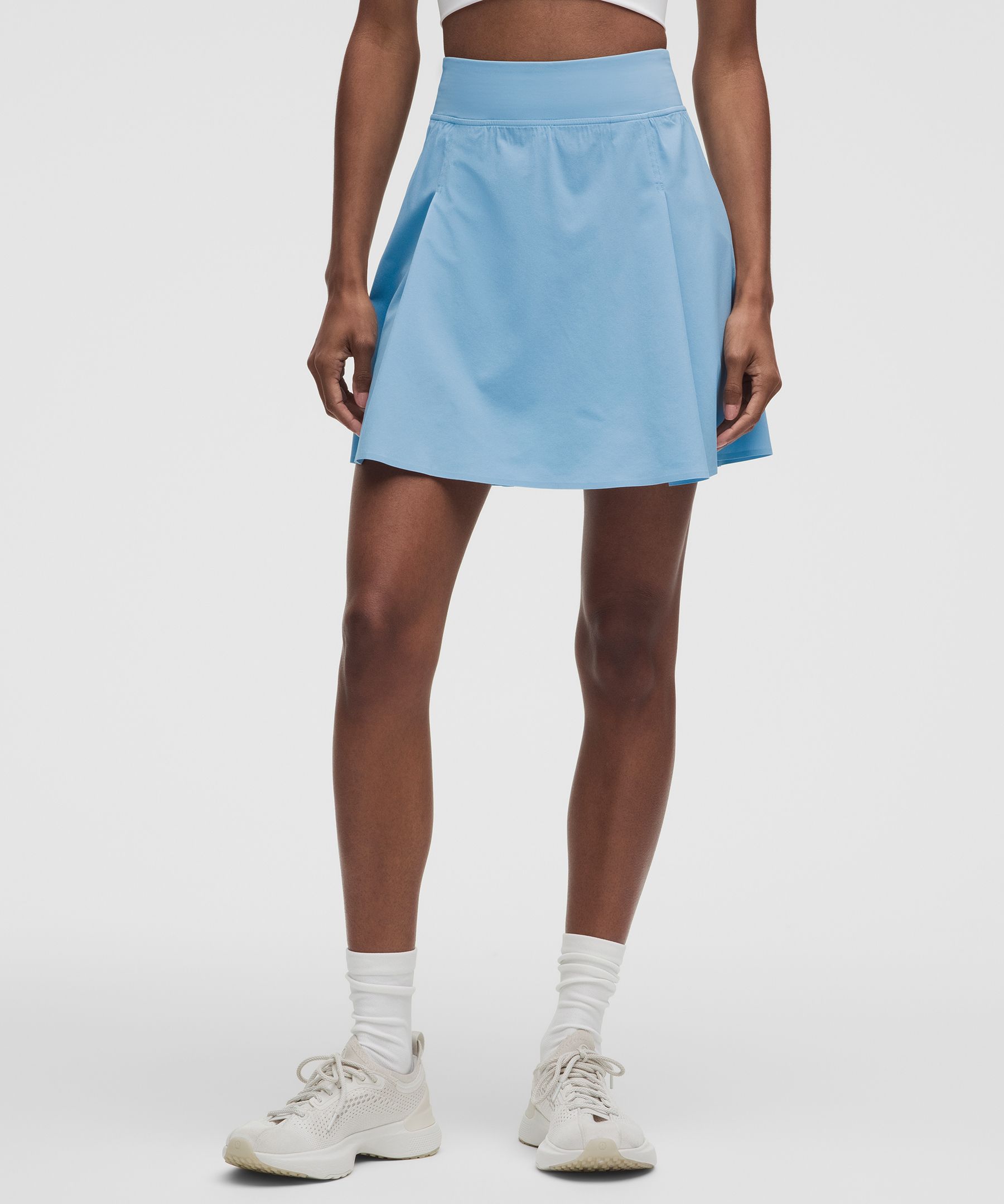 A-Line Side-Pleat Tennis Skirt
