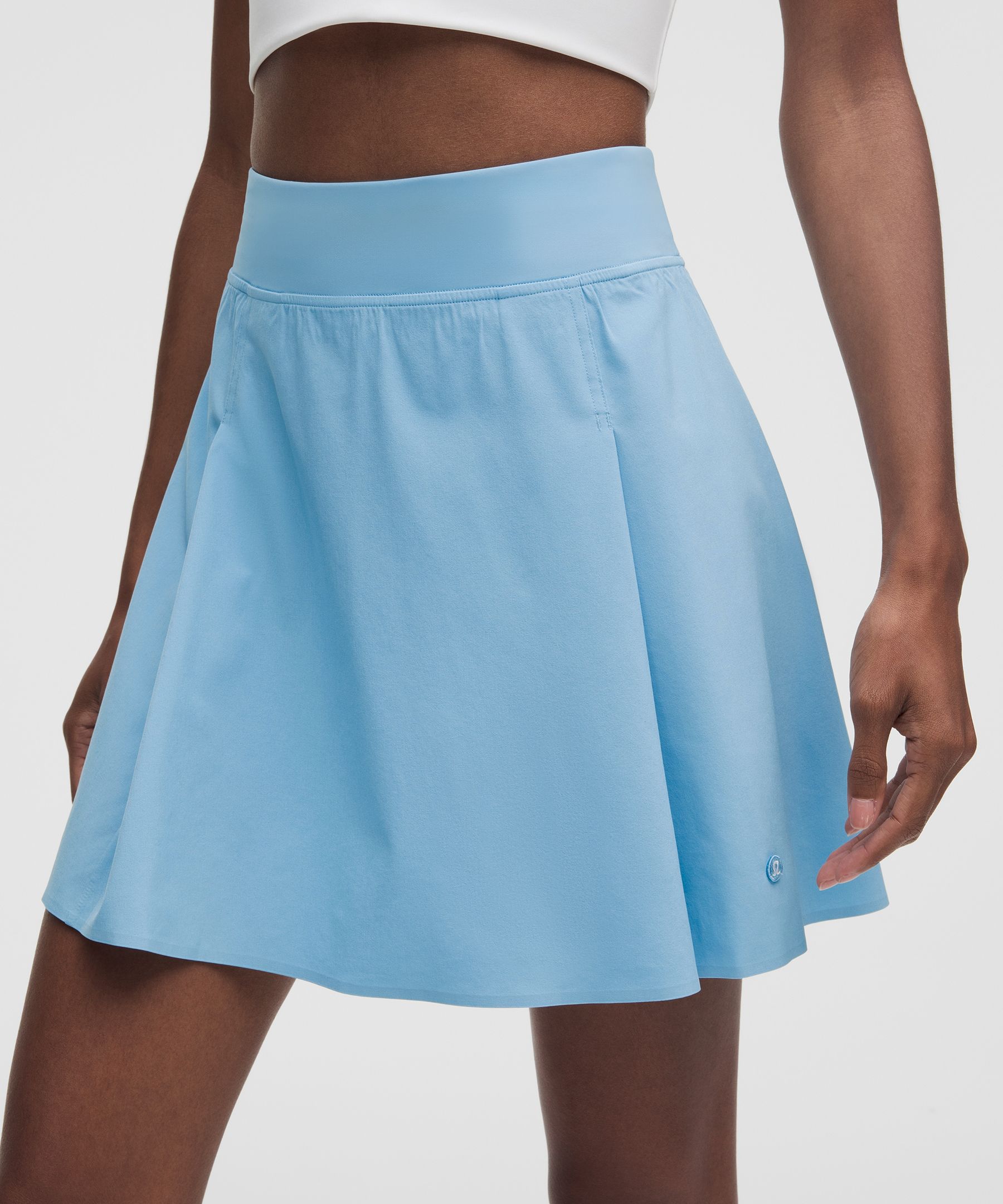 A-Line Side-Pleat Tennis Skirt