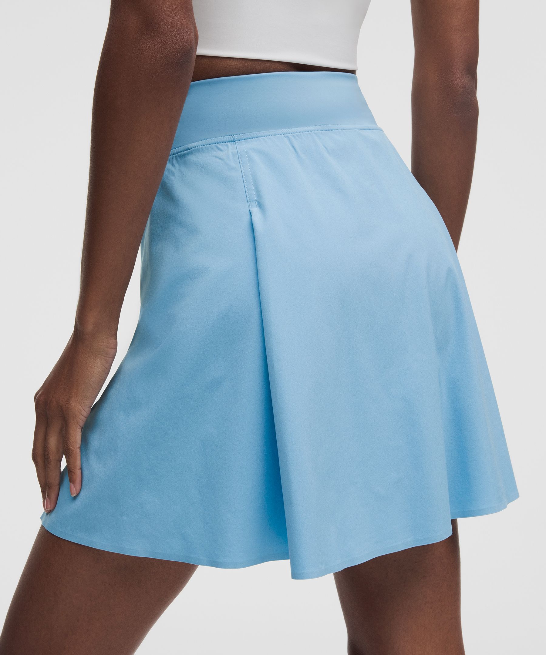 A-Line Side-Pleat Tennis Skirt
