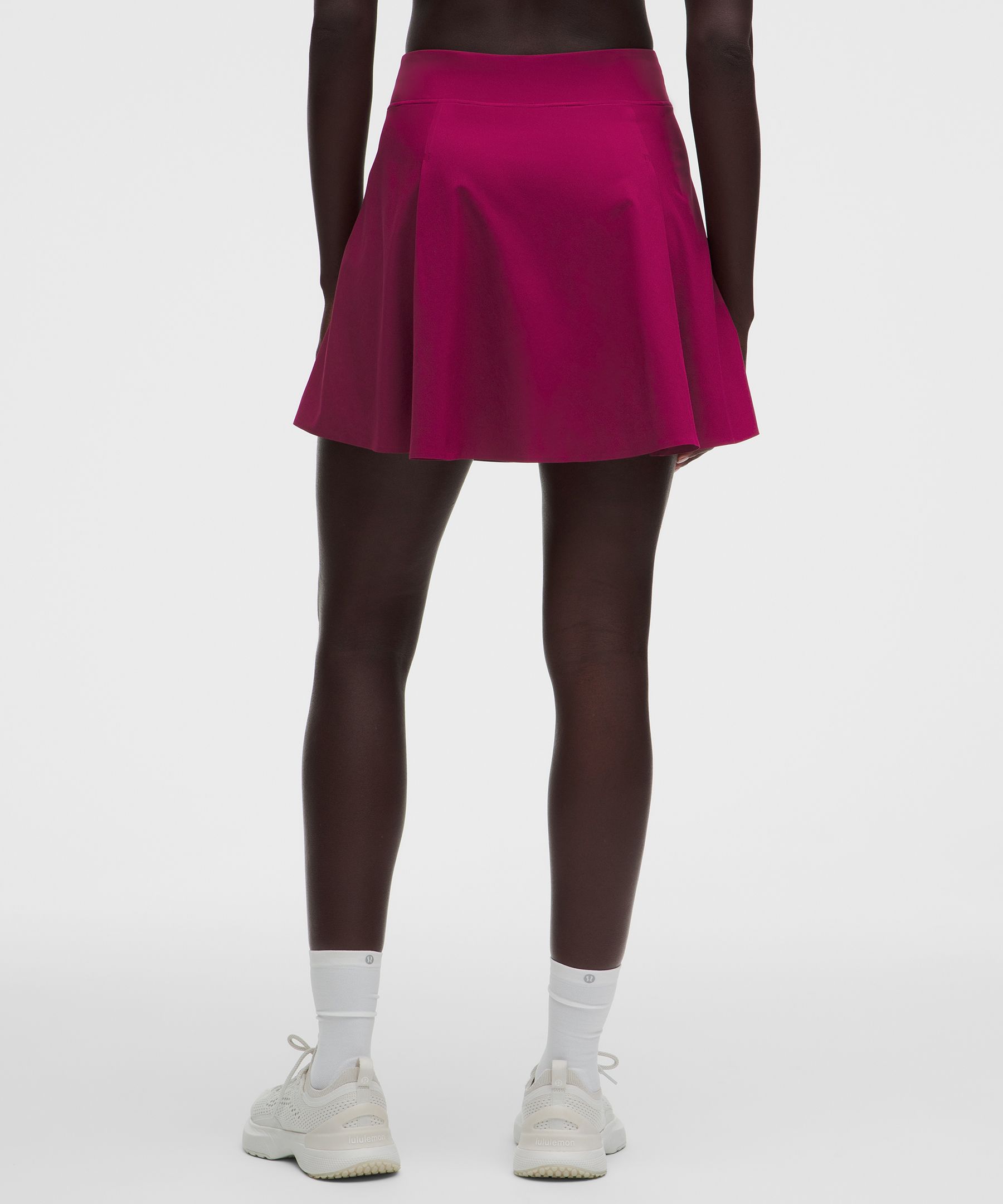 A-Line Side-Pleat Tennis Skirt