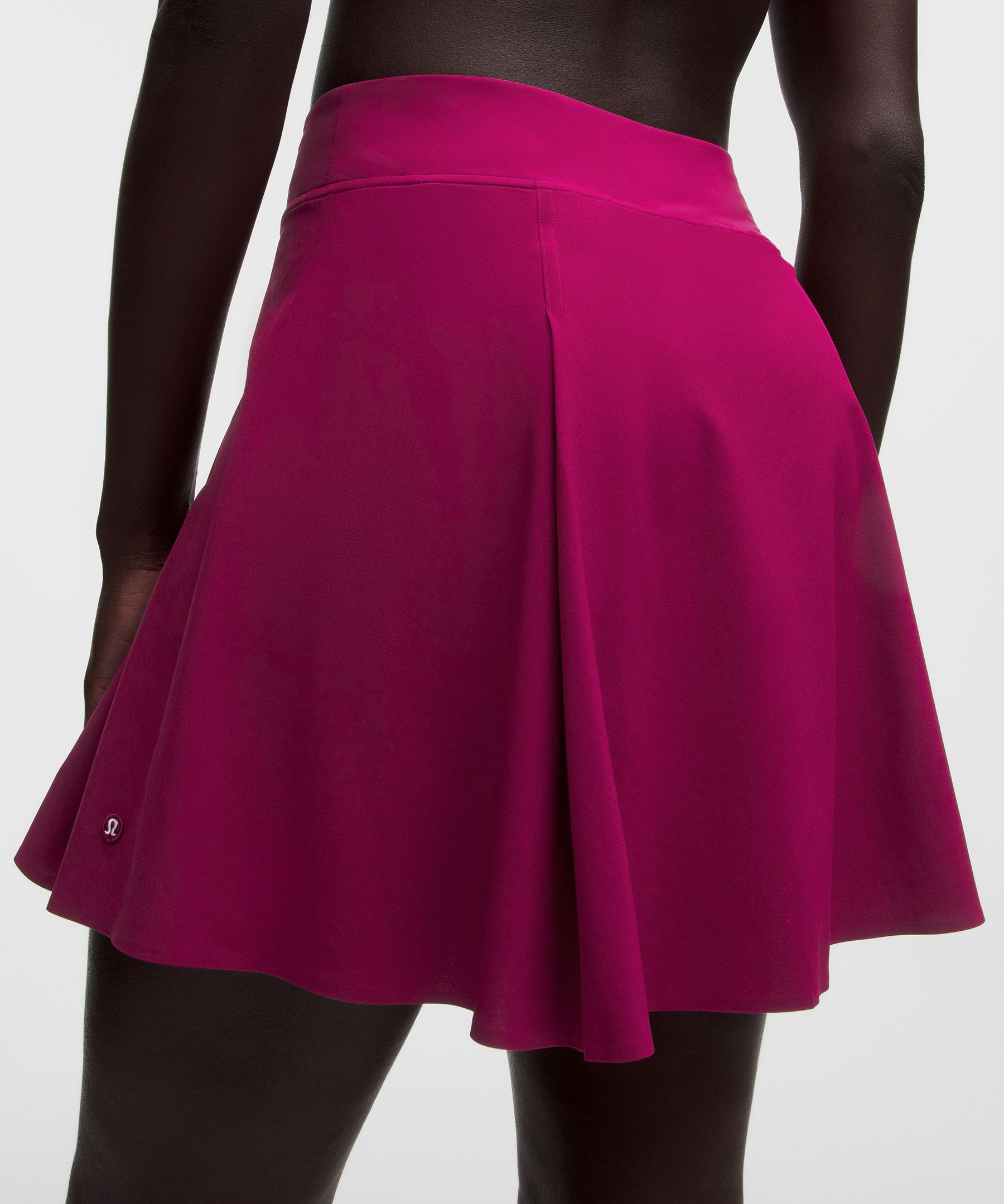 A-Line Side-Pleat Tennis Skirt
