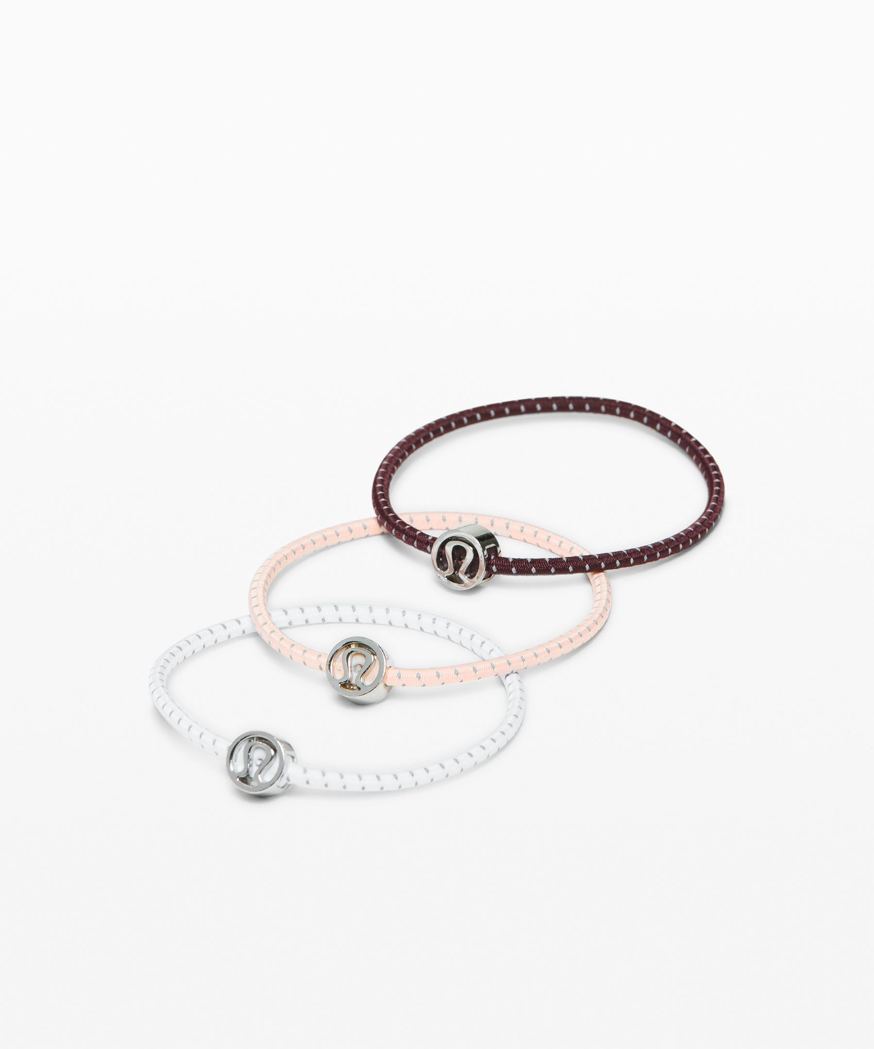 Glow On Hair Ties Women S Headwear Lululemon Athletica