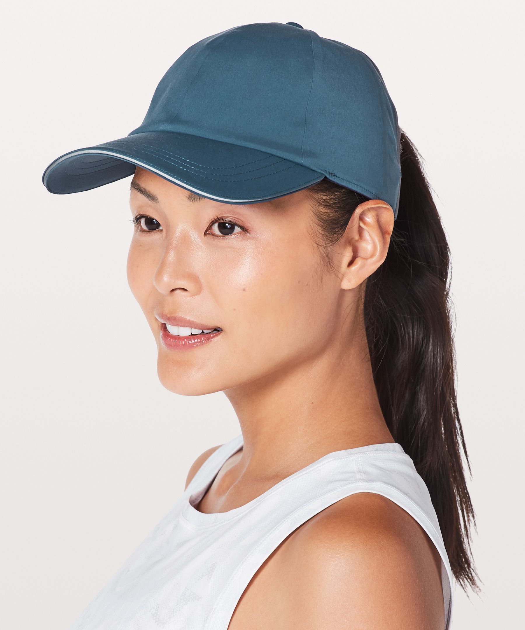 lululemon baller hat run ponytail