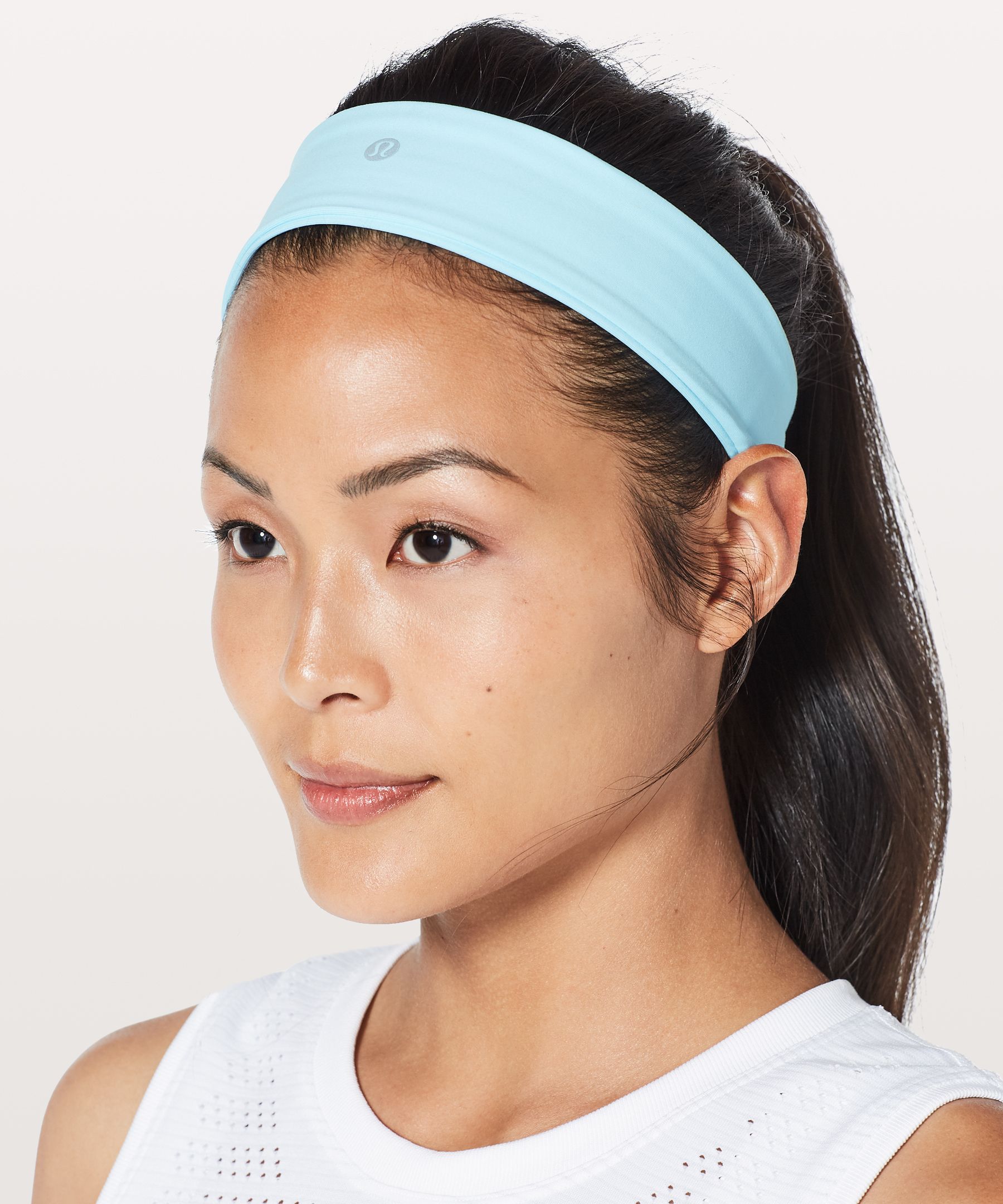 Lululemon Fly Away Tamer Headband In Green