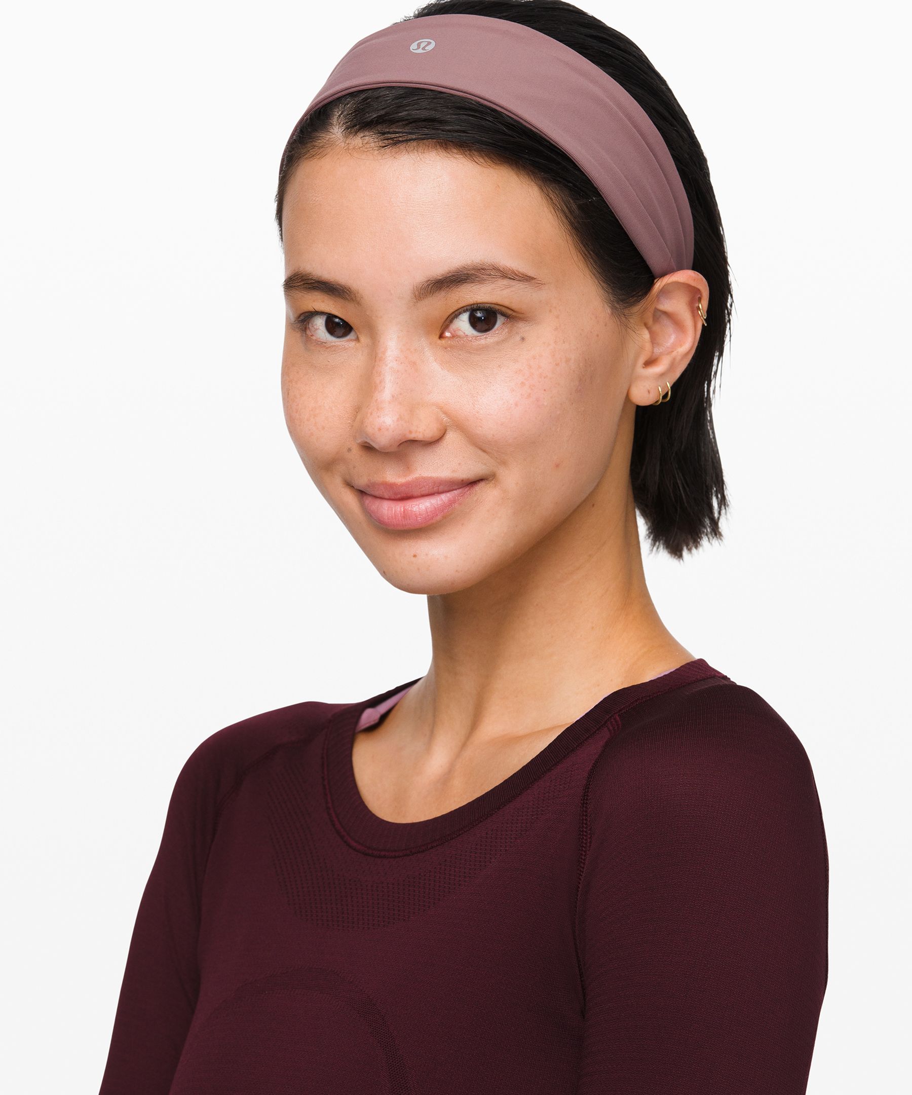 Lululemon Fly Away Tamer Headband Ii *luxtreme In Misty 
