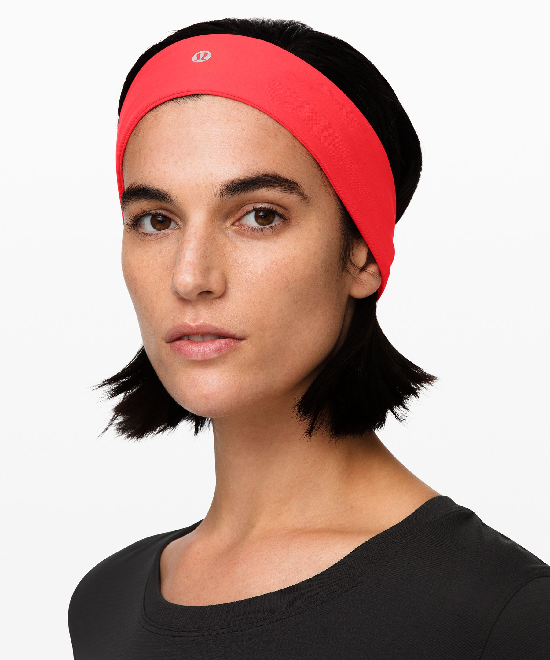 Lululemon Fly Away Tamer Headband Ii *luxtreme In Thermal Red