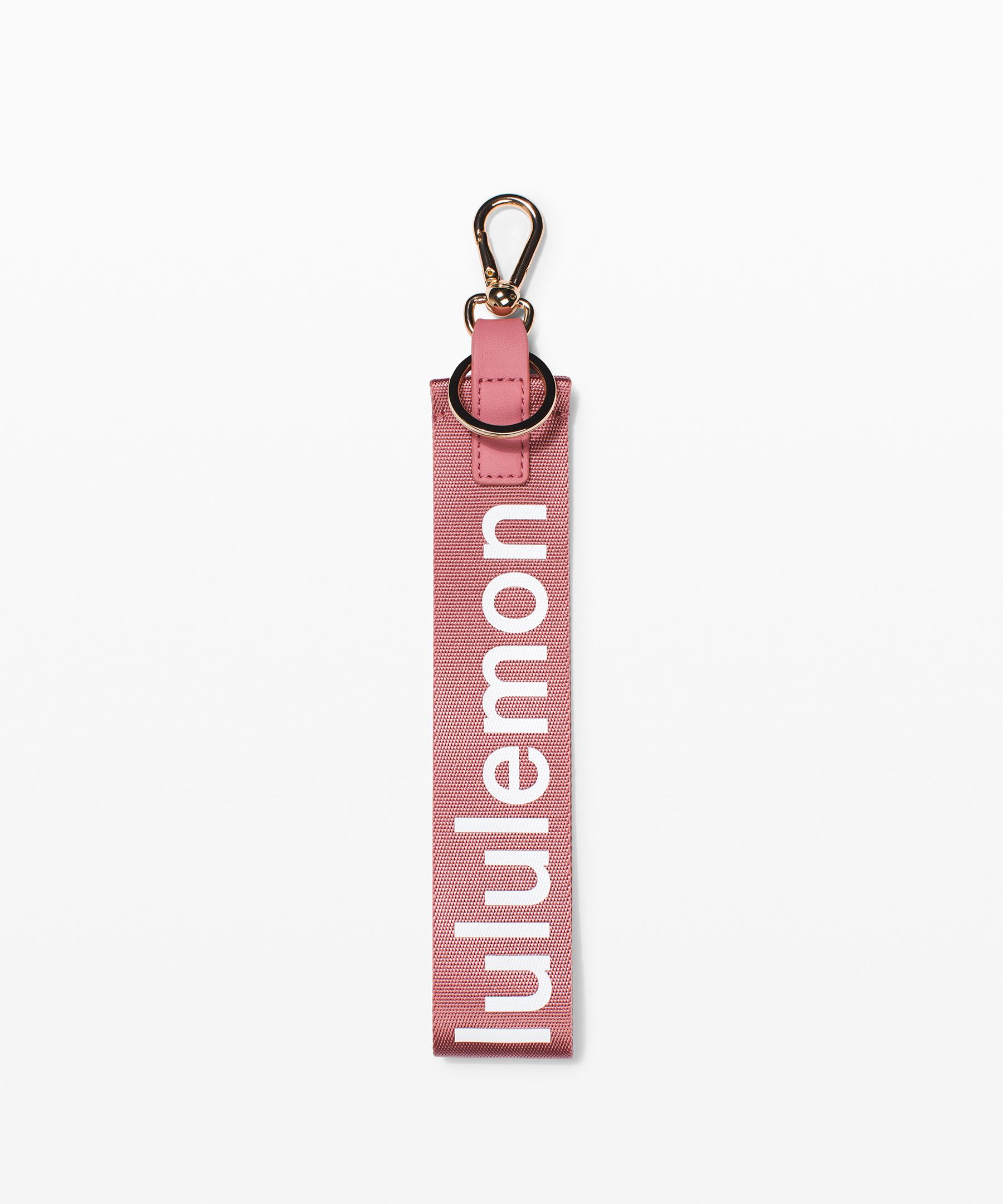 Deco Pink/White Never Lost Key Chain 9"