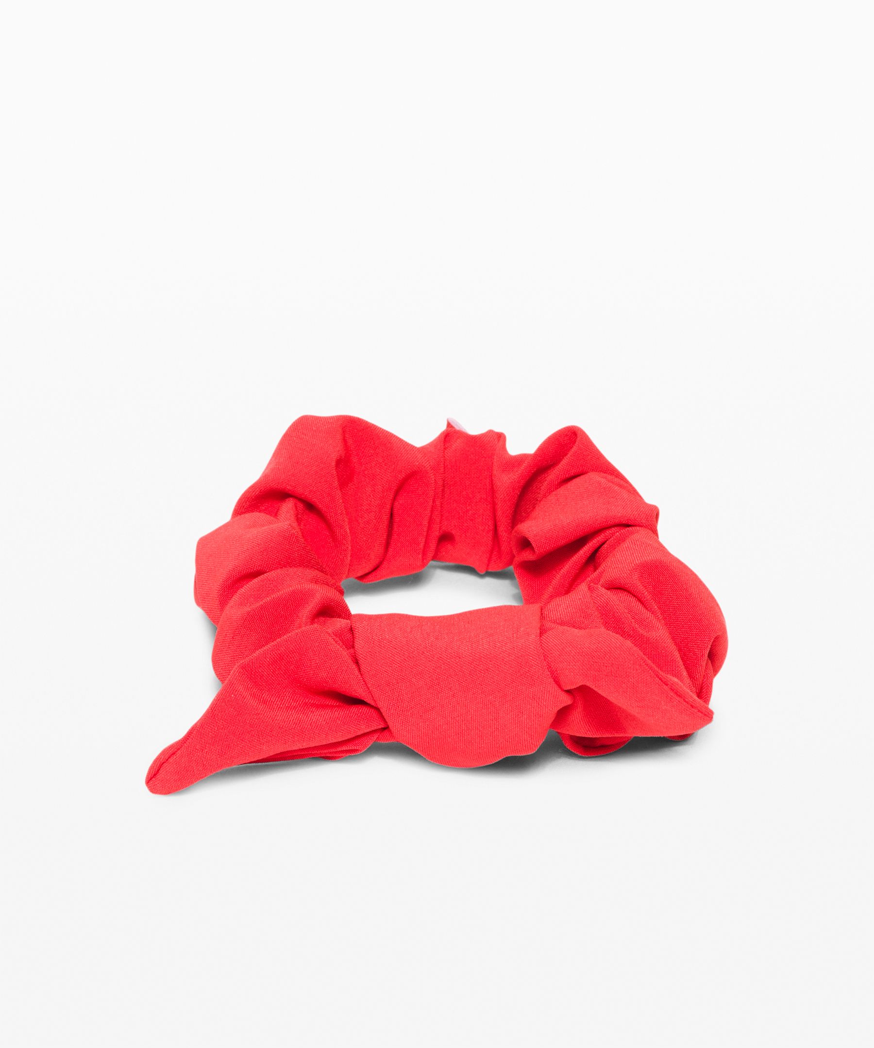 Lululemon Uplifting Scrunchie *bow In Neon