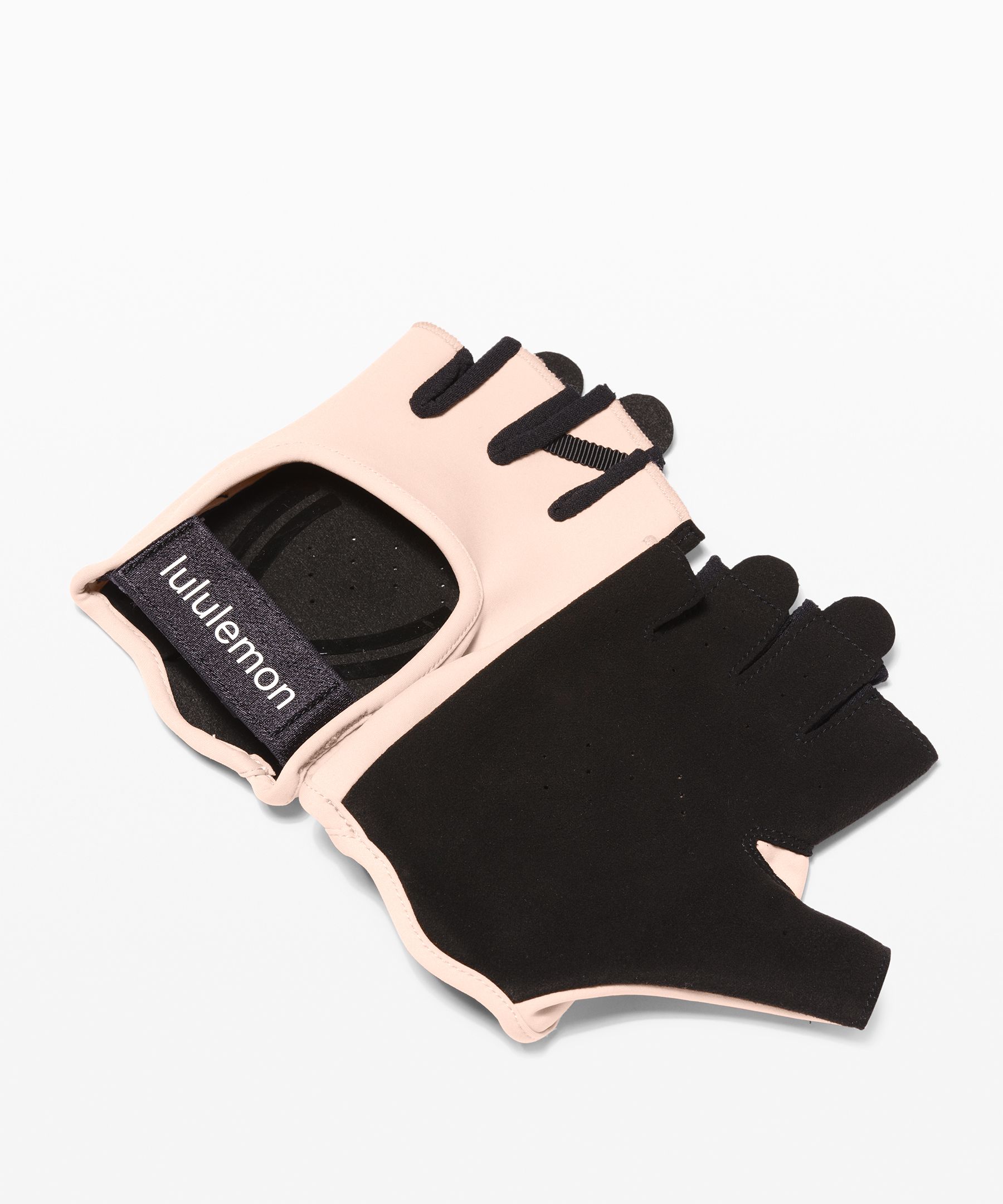 Lululemon Uplift Training Gloves In Misty Shell/black