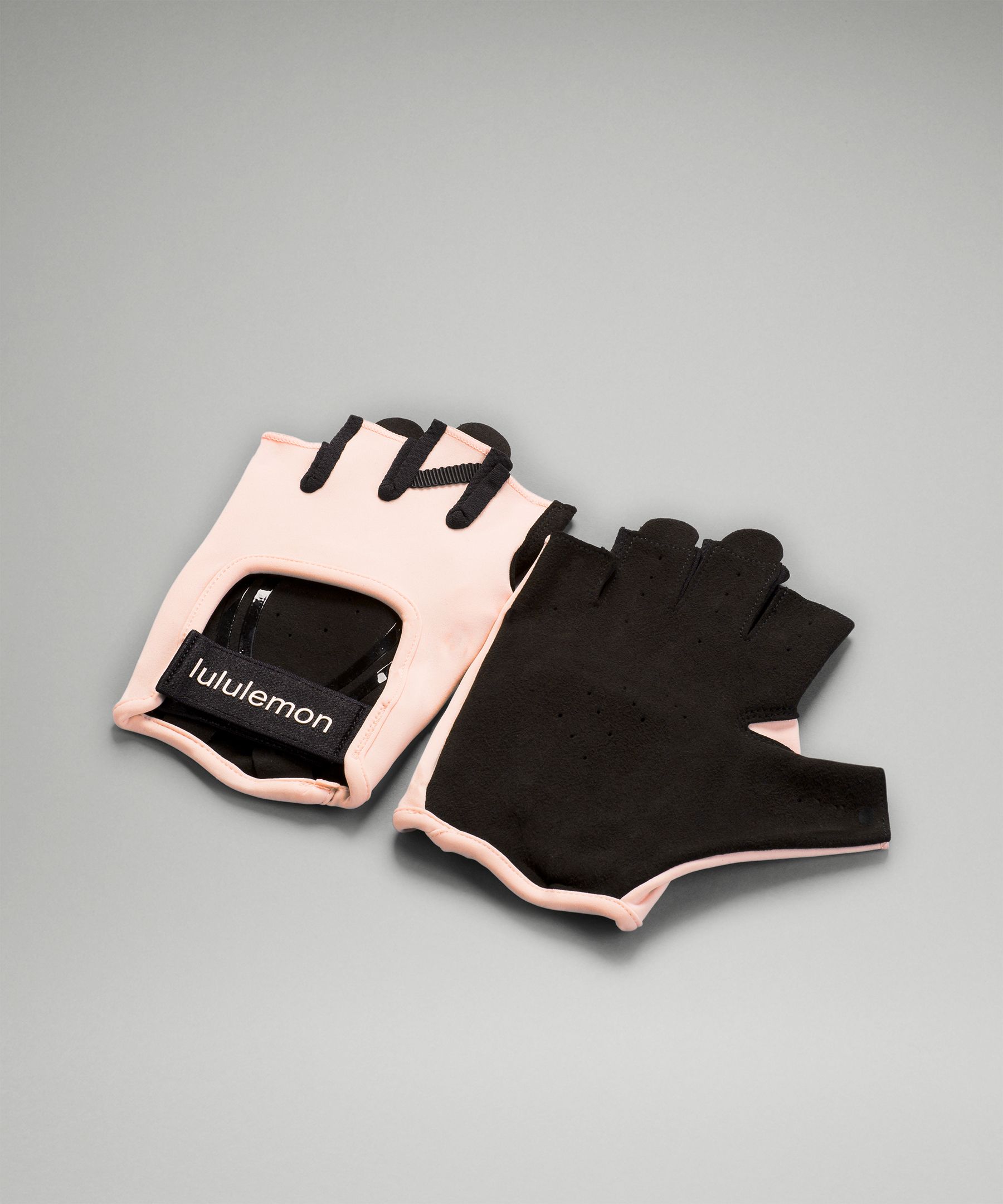 Lululemon Uplift Training Gloves In Pink Mist/black