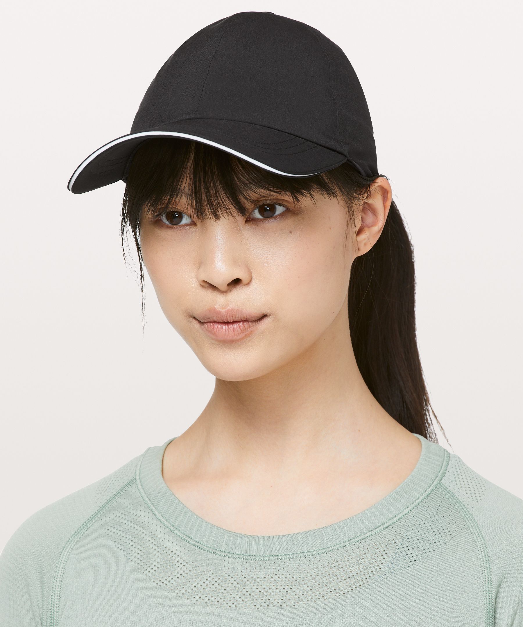 lululemon baller hat run ponytail