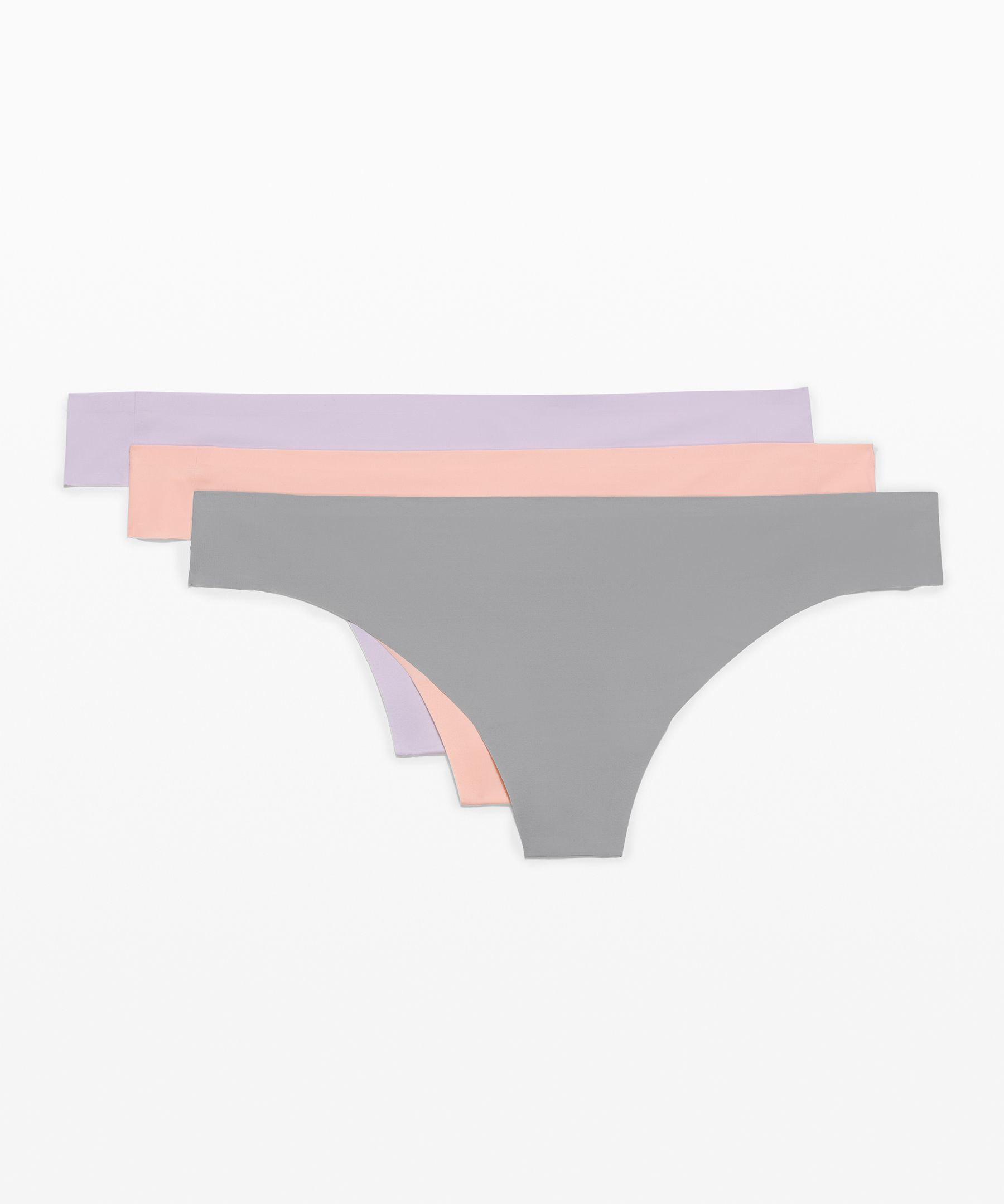 W610 - Seamless thong 3 color pack