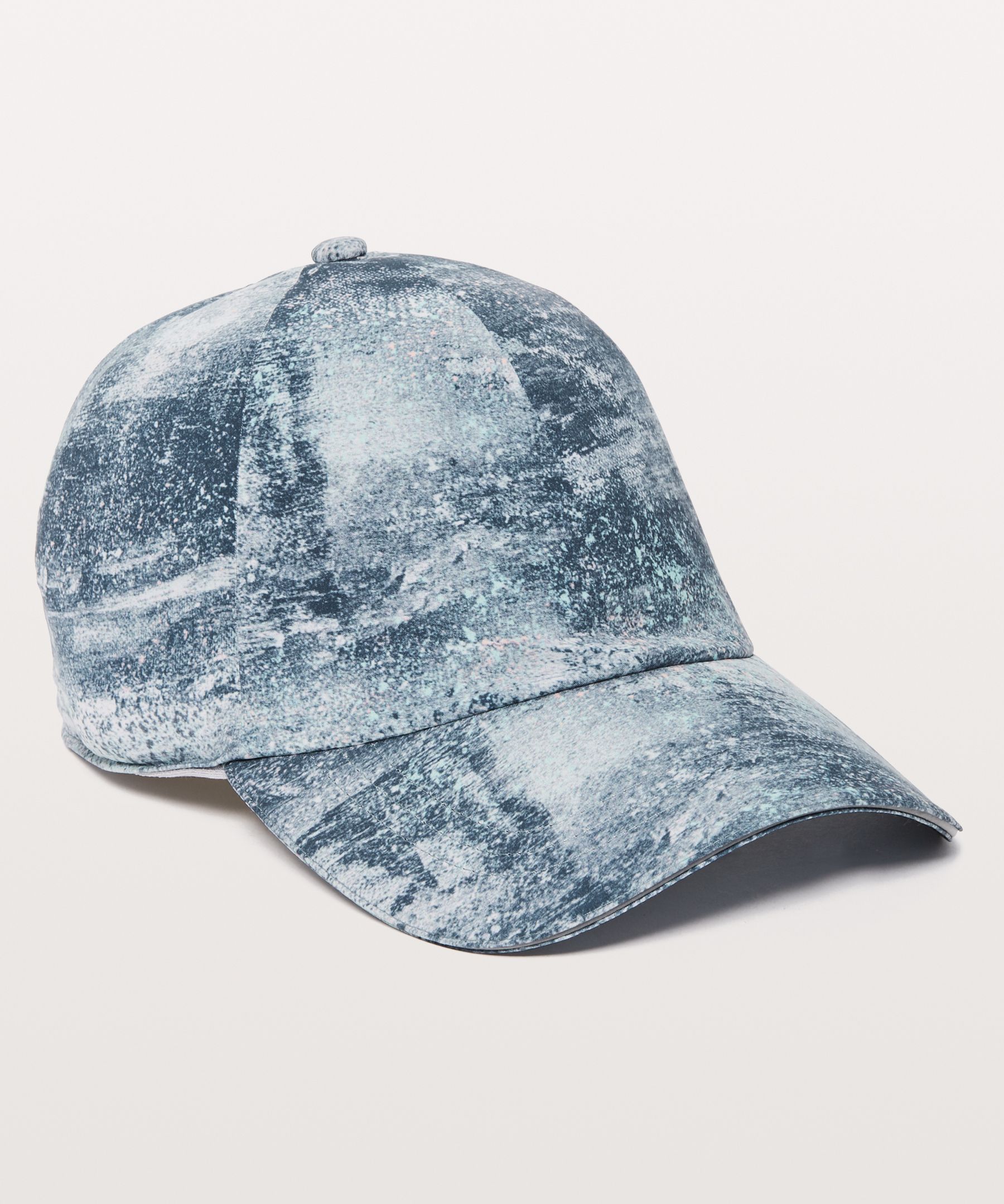 Lululemon Baller Hat Run *ponytail In Azurite Mint Tint Multi/blue Cast