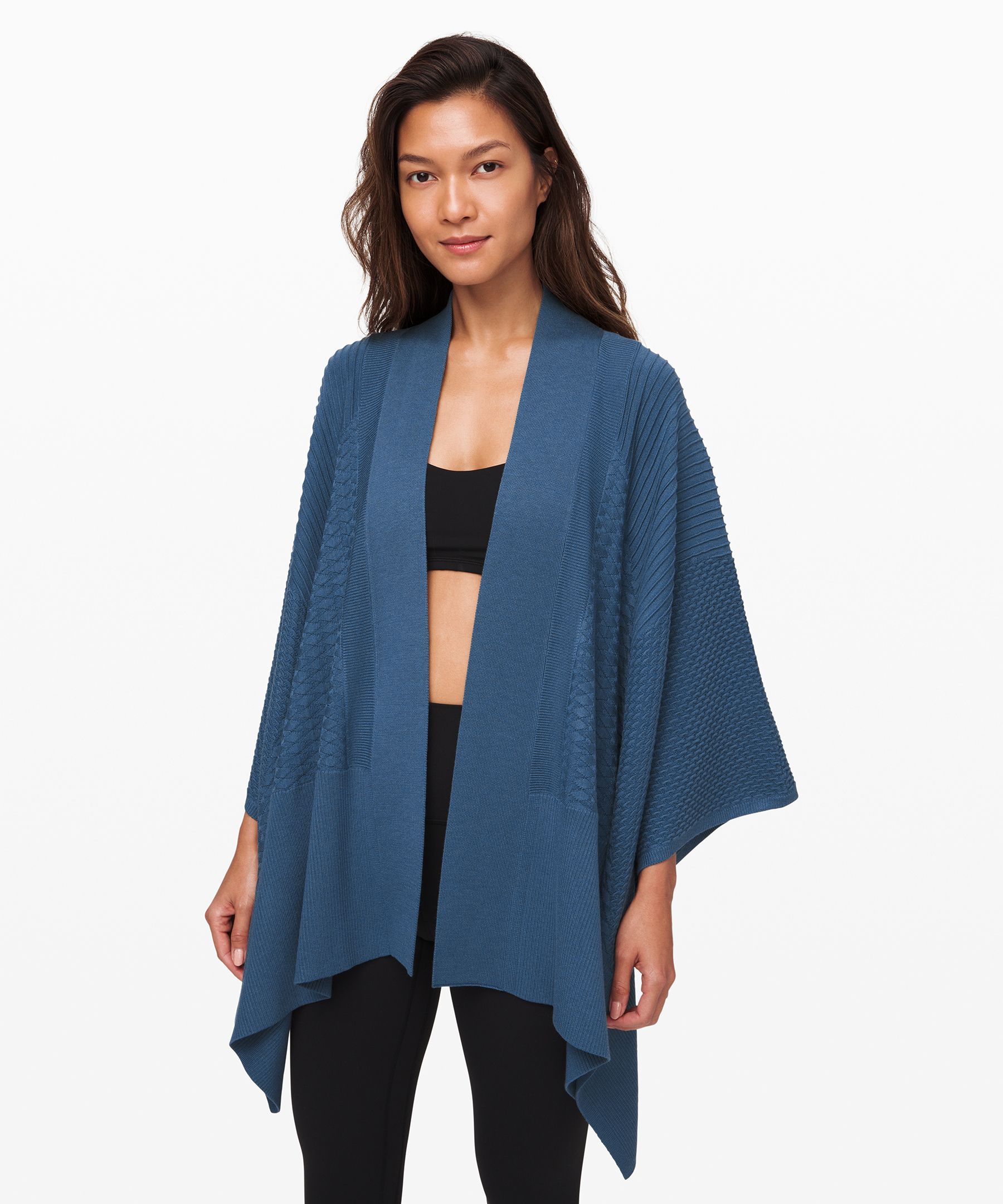 Lululemon Dream Weaver Wrap In Code Blue