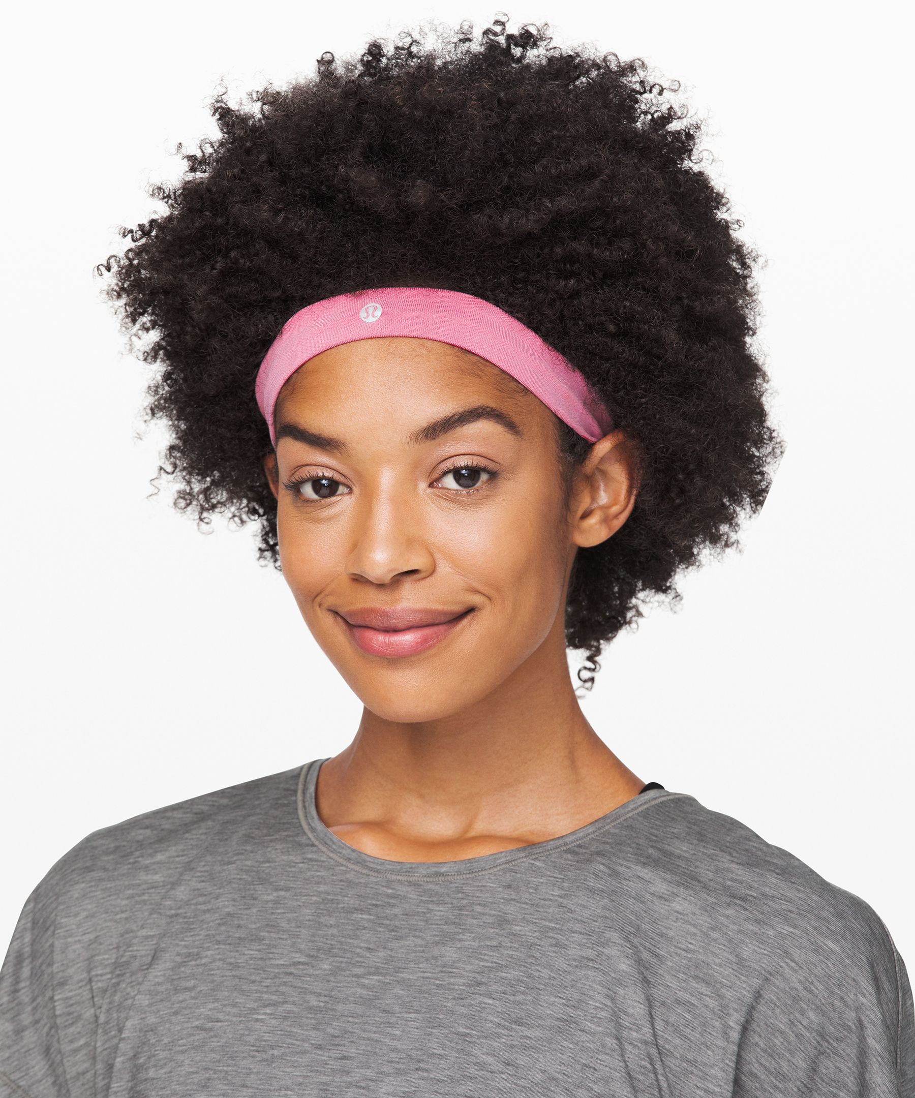 Lululemon Cardio Cross Trainer Headband In Heartthrob/rosa