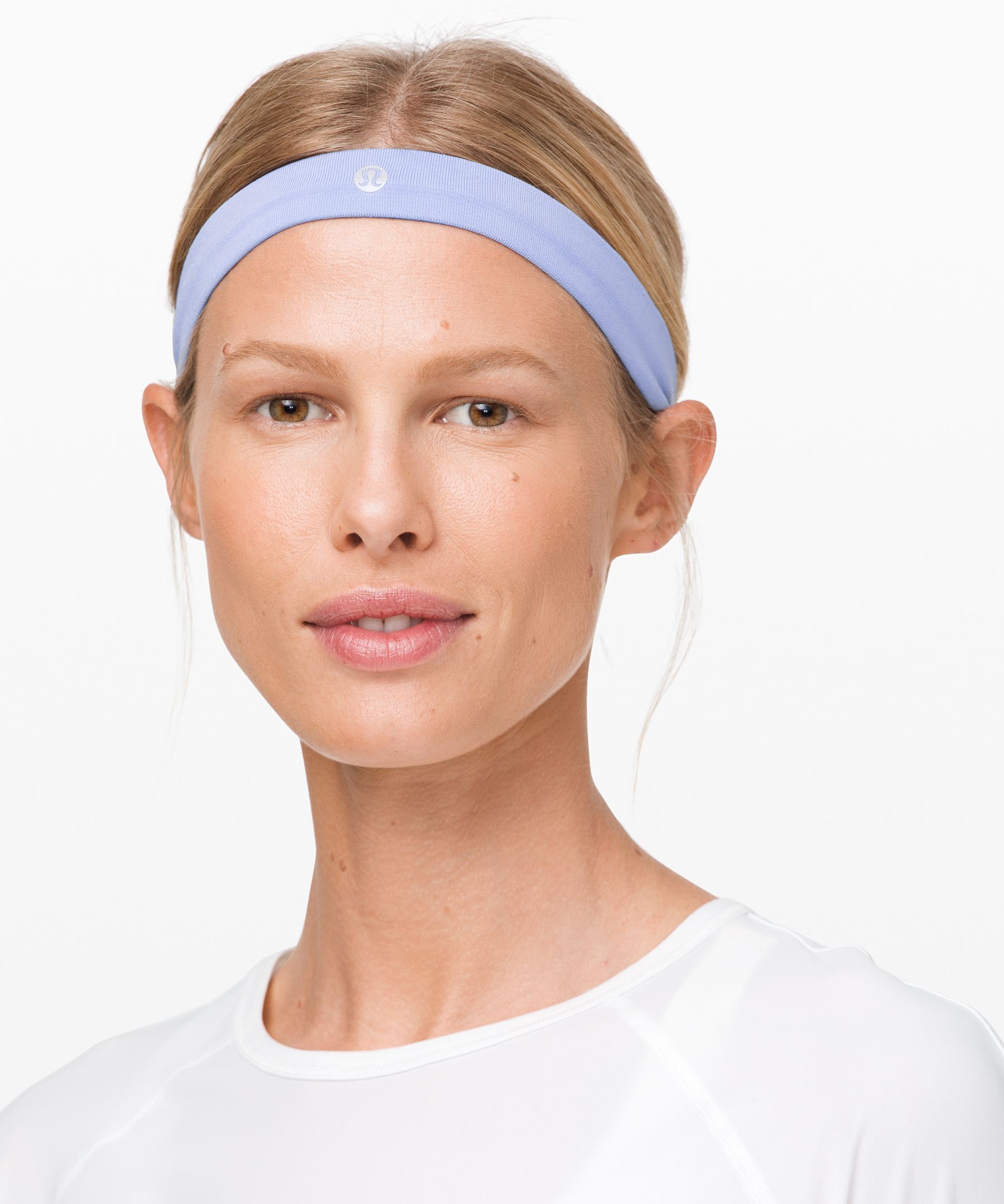  Lululemon Athletica Lululemon Fly Away Tamer Headband (Blue  Linen) : Clothing, Shoes & Jewelry