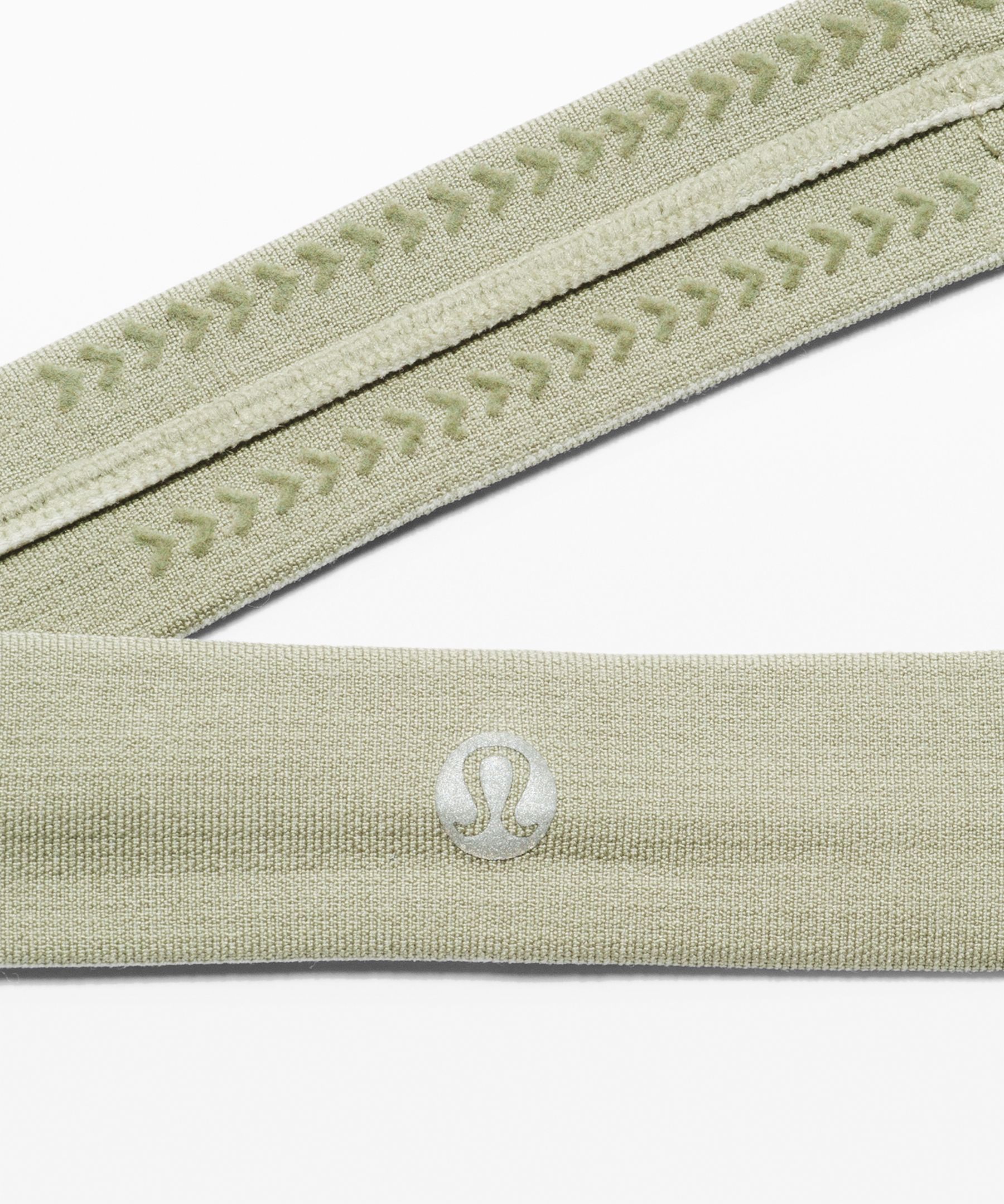 Lululemon Cardio Cross Trainer Headband In Heathered Rosemary Green