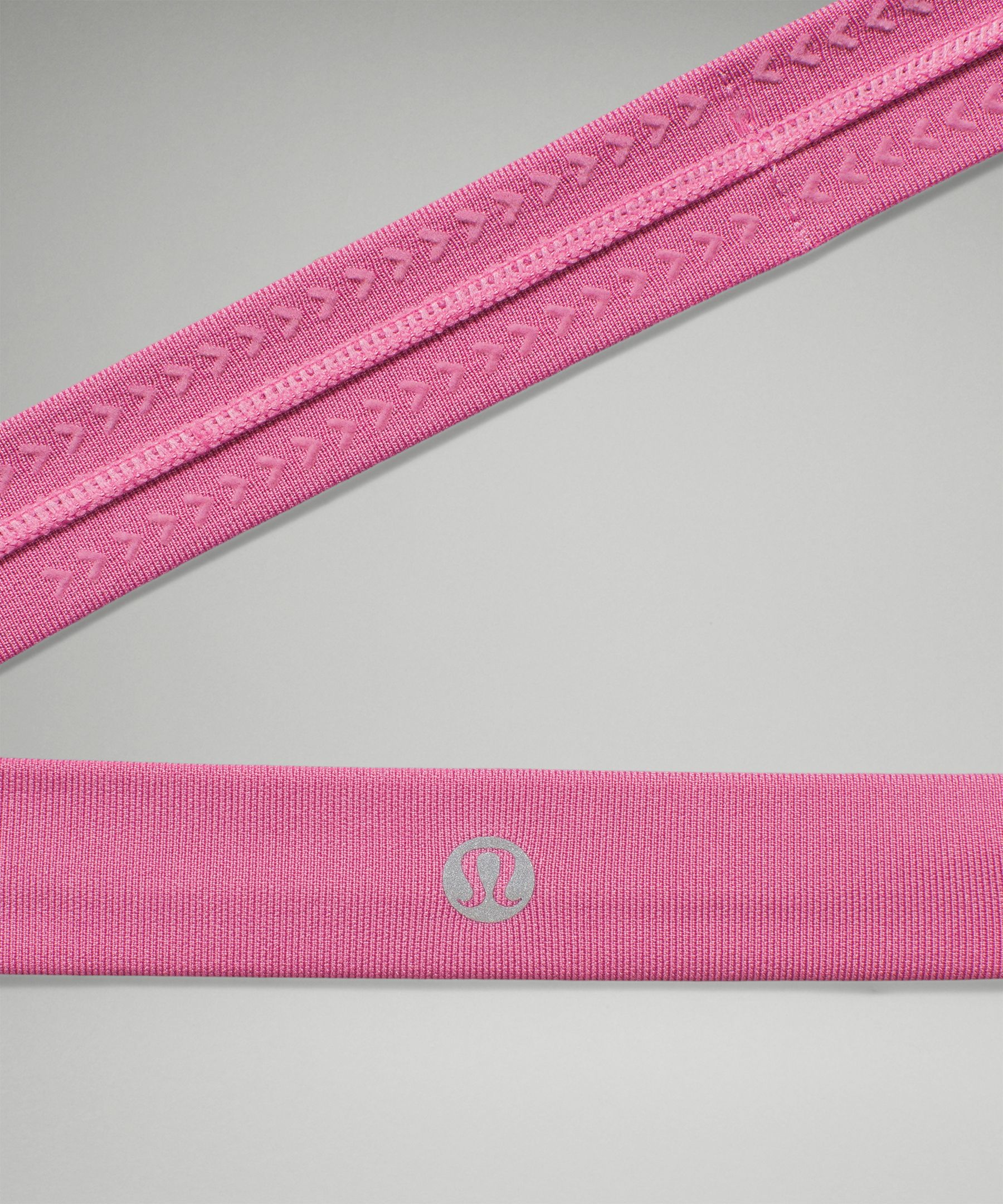 Lululemon Cardio Cross Trainer Headband In Pink Blossom/pink Blossom