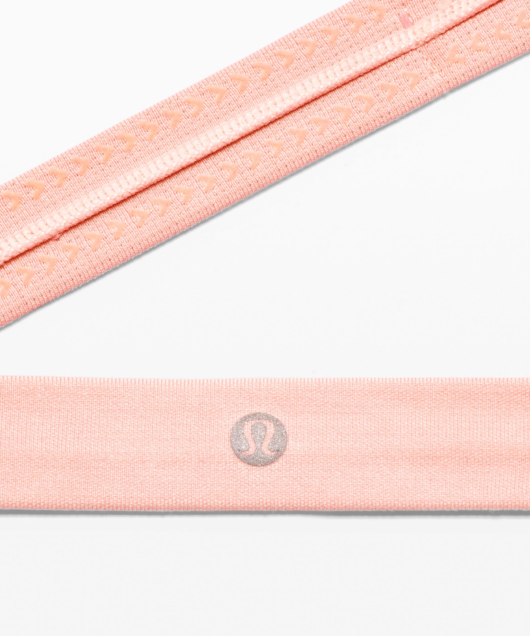 Lululemon Cardio Cross Trainer Headband In Heathered Pink Mist