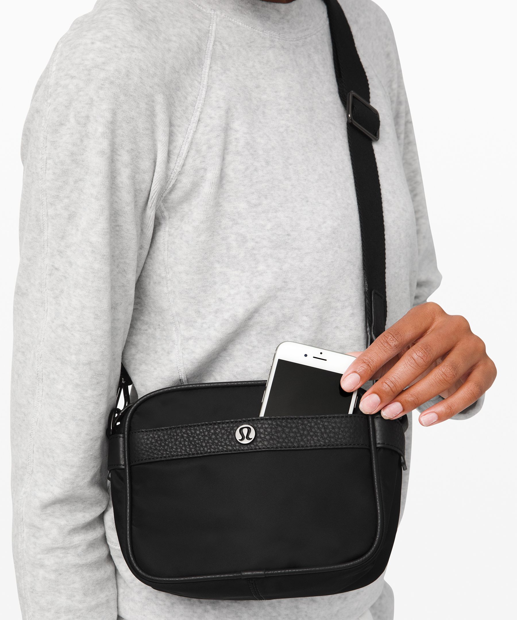 lululemon nylon crossbody bag