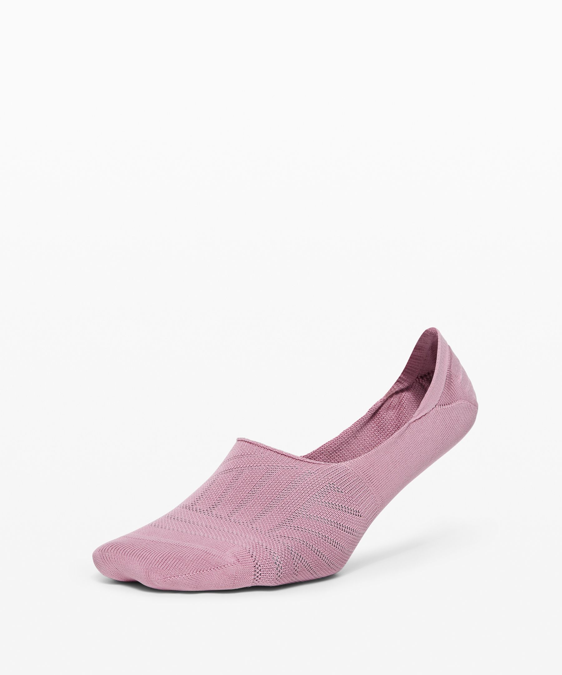 Lululemon Secret Sock In Pink Taupe/moss Rose