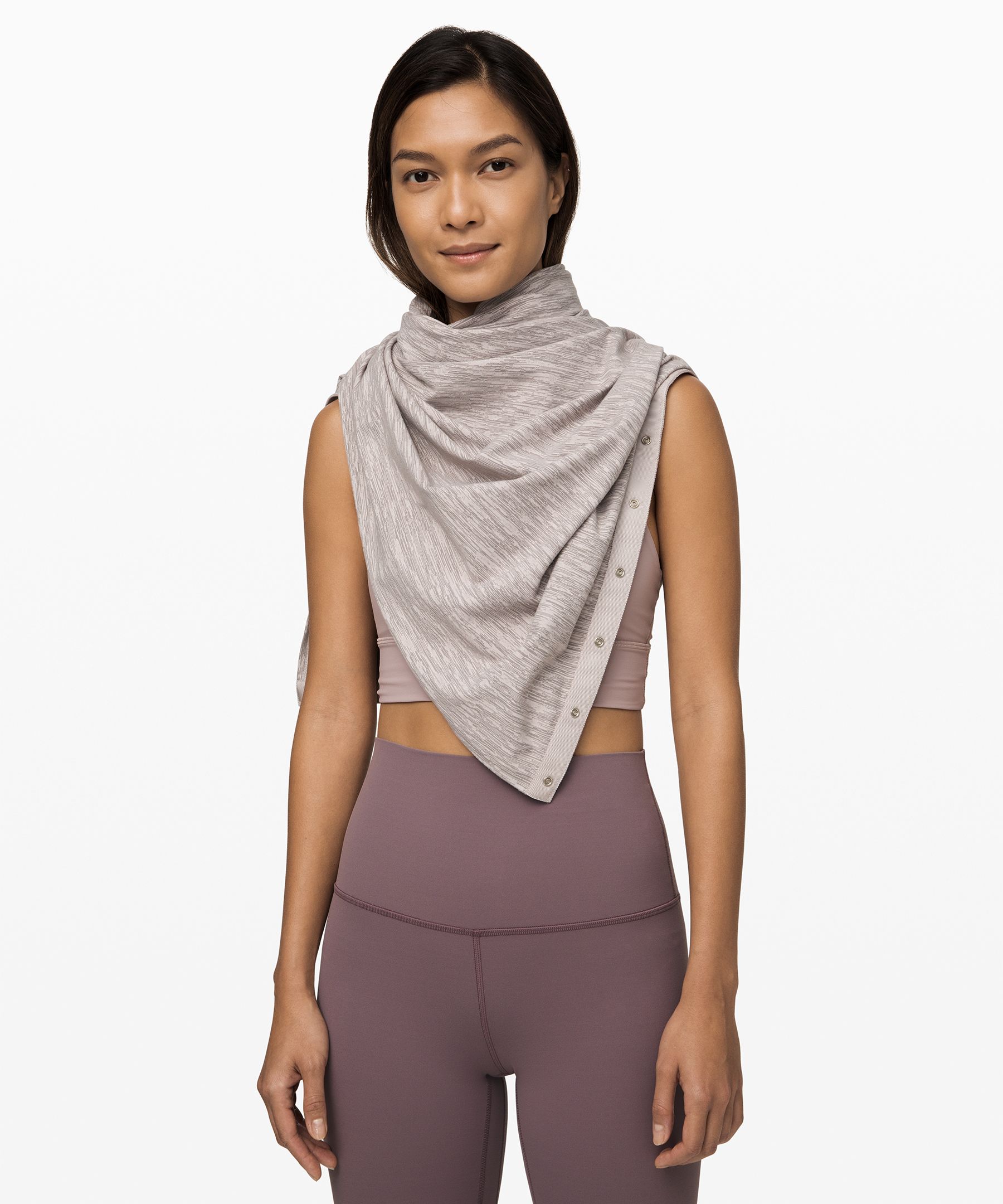 how to tie vinyasa scarf
