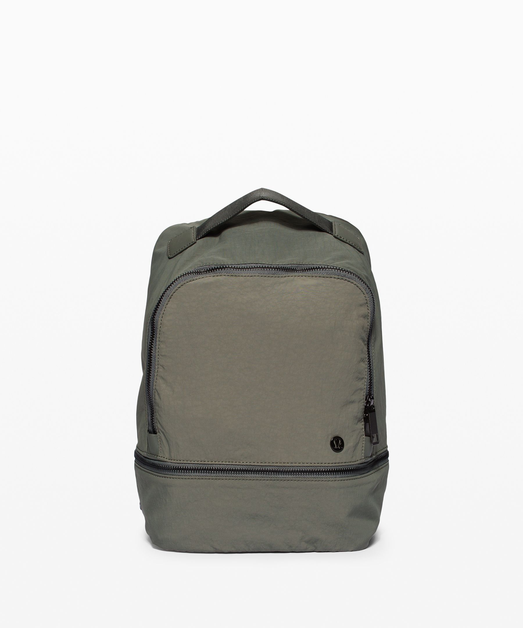 green lululemon backpack