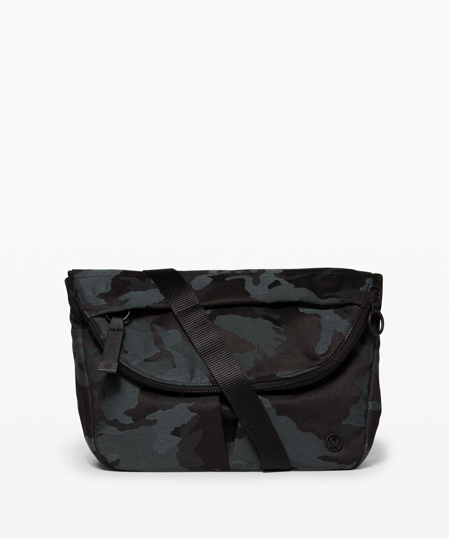 Lululemon All Night Festival Bag *5l In Jacquard Camo Cotton Obsidian/black