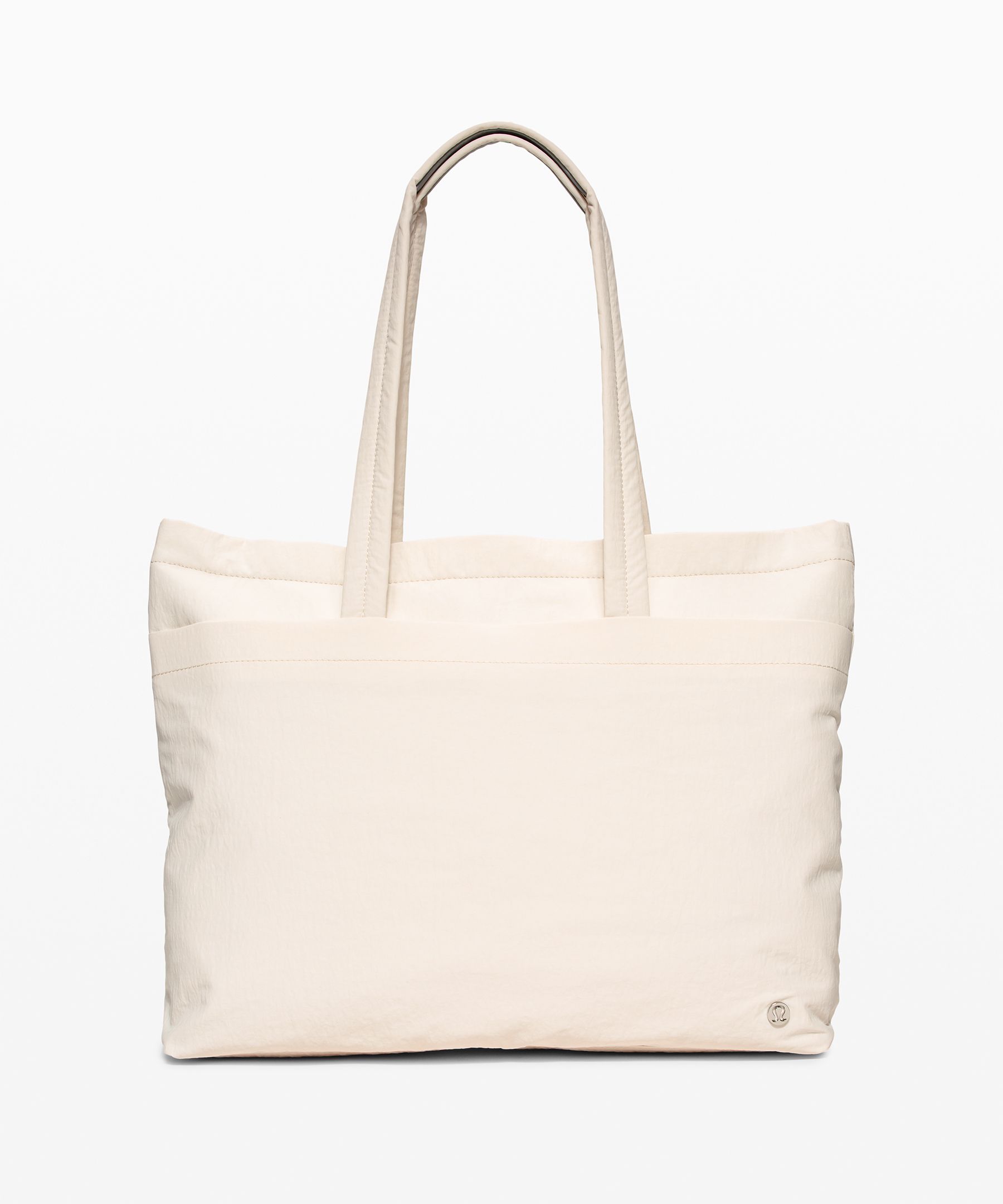 Lululemon On My Level Tote Large *online Only 15l In Light Ivory