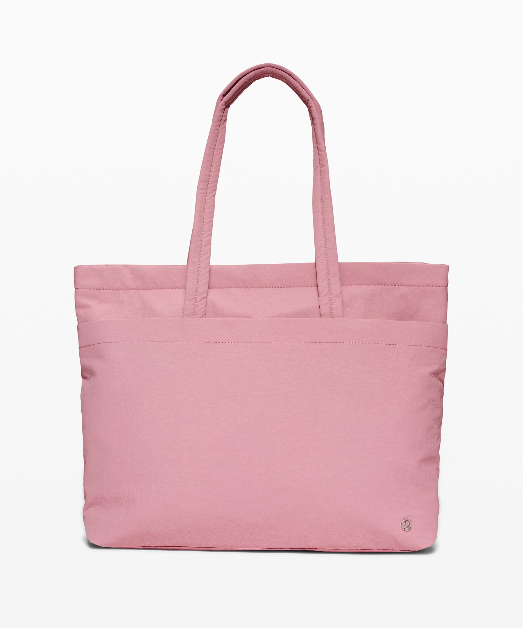 Lululemon On My Level Tote Large *online Only 15l In Pink Taupe
