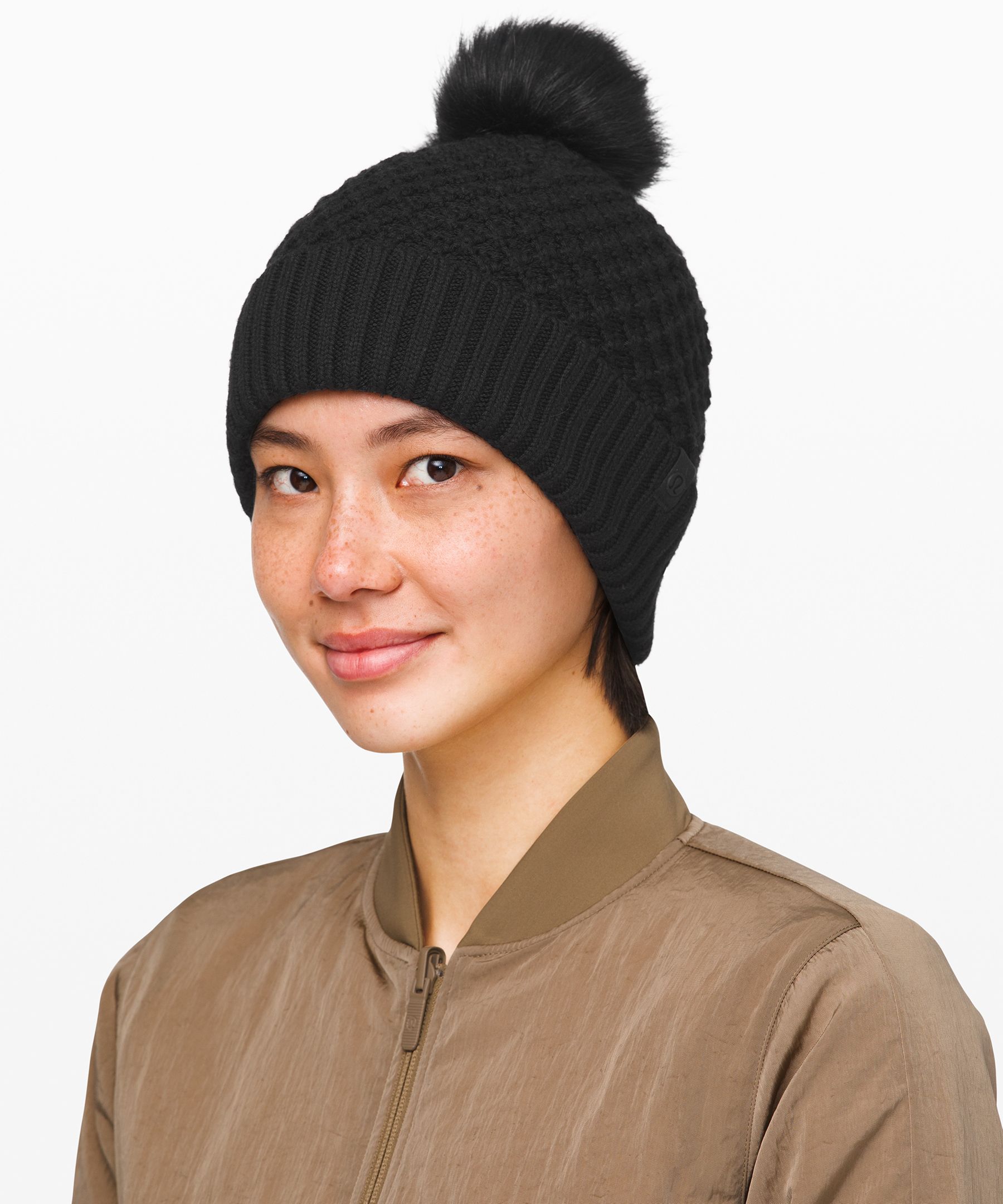 lululemon pom pom hat